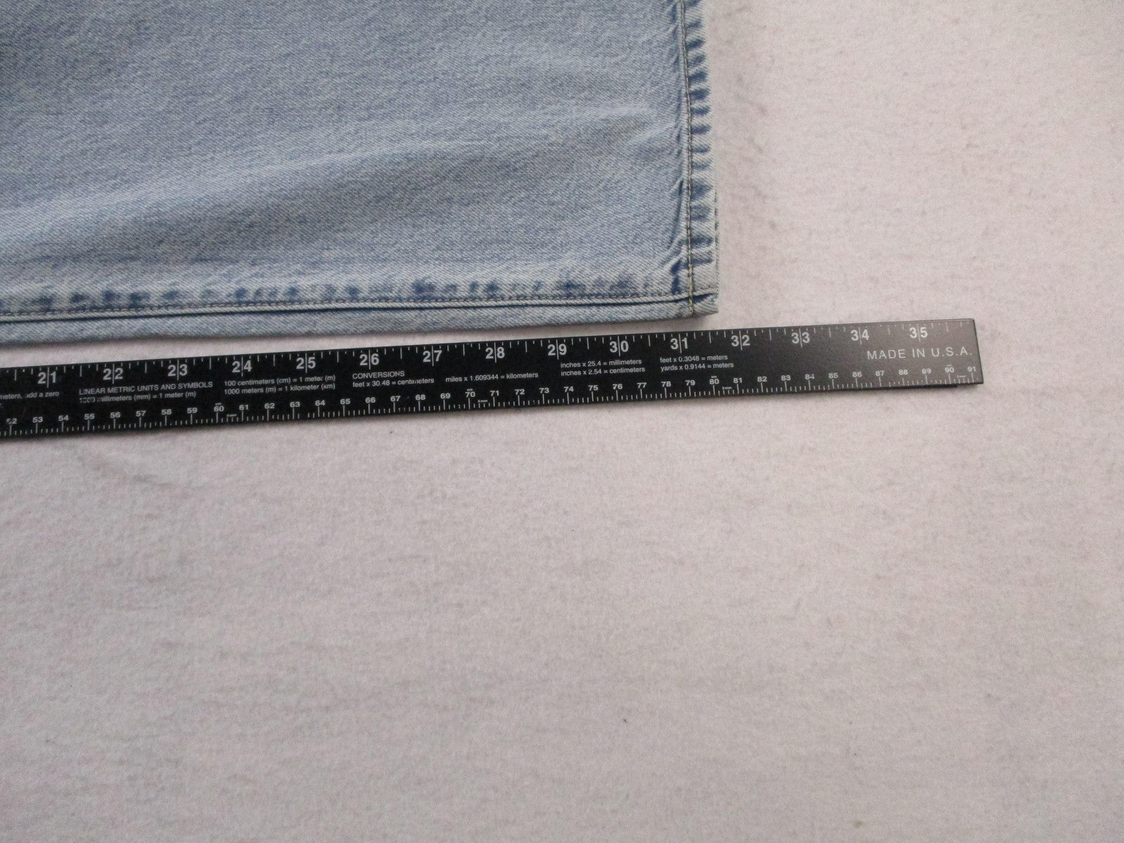 Modern American Rexford Jeans Womens 26 Alaska Blue High Rise Straight USA 146814