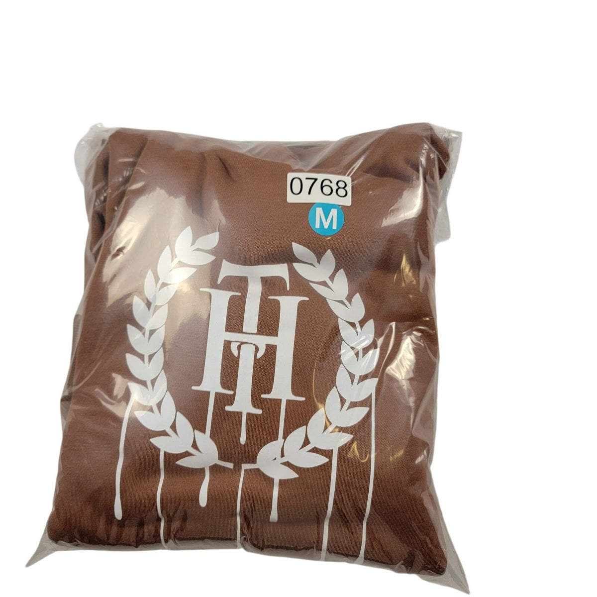 The Hideout Clothing THC Essentials Hoodie Size Medium Brown NWT5
