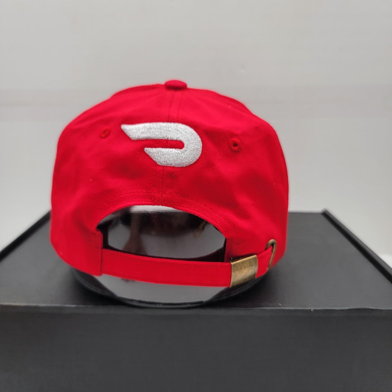 Extra Sauce Hat Cap Strap Back Red Embroidered Fast Food Promo Mens Adjustable2