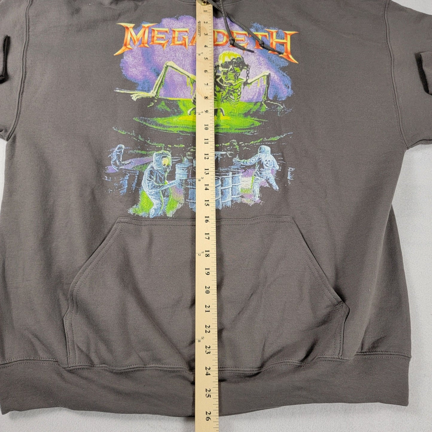 Megadeth Black Hoodie Mens Size XL