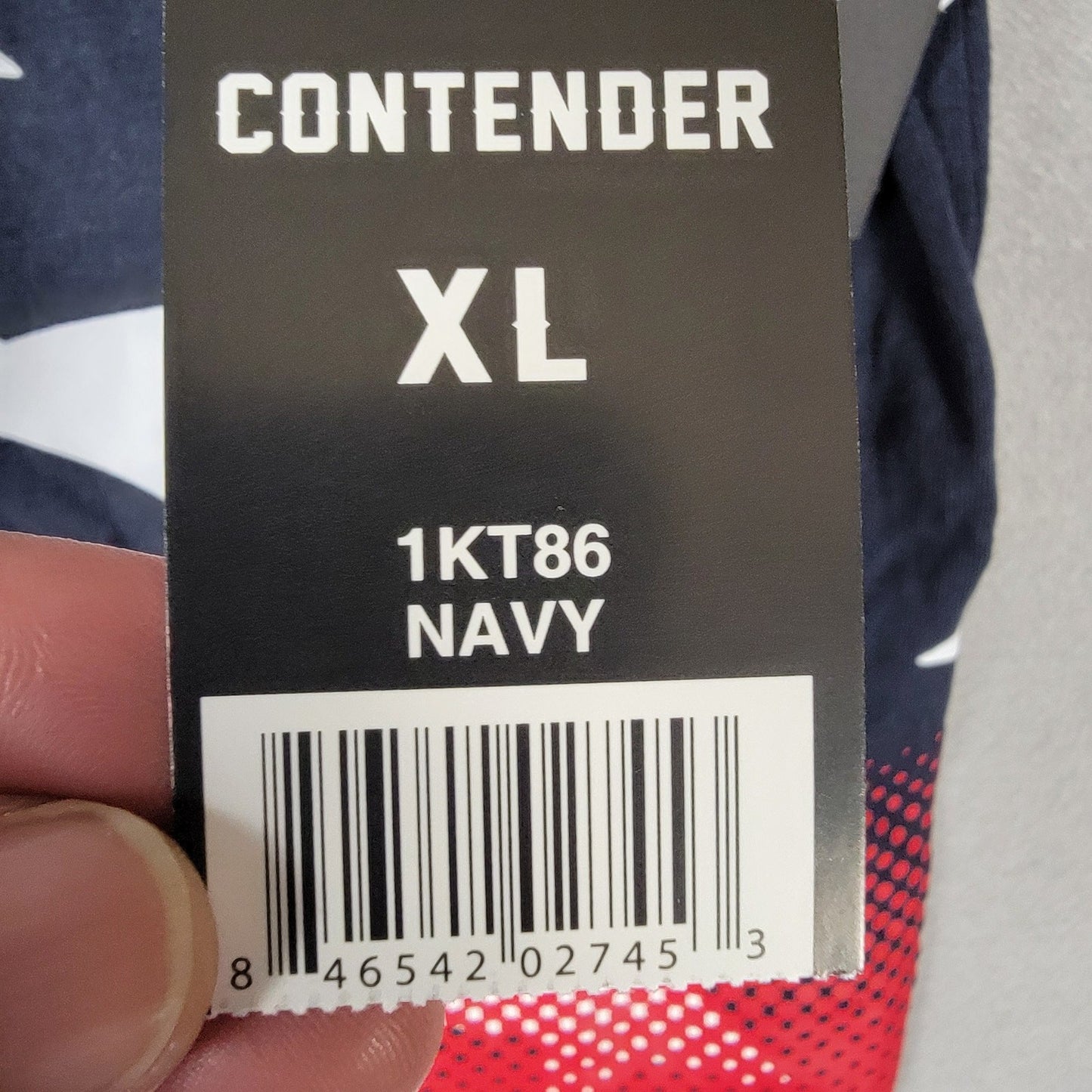 Contender USA Long Sleeve Shirt Red/White/Blue Men's Sz XL4