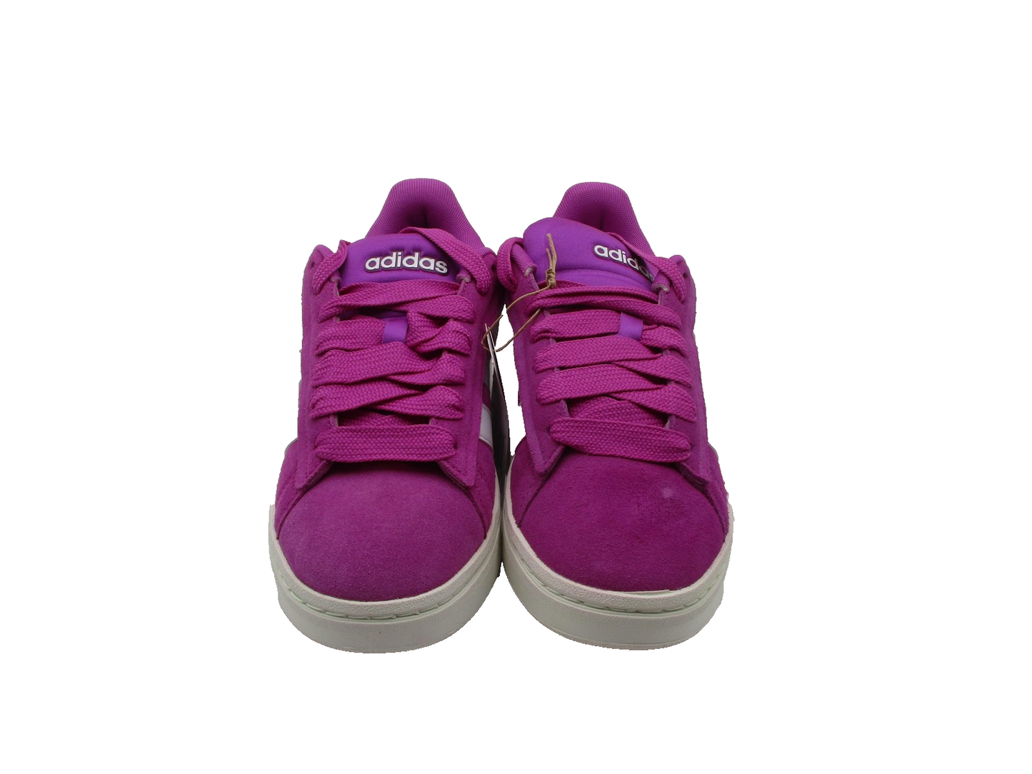 Adidas Grand Court Alpha 00s Shoes Womens Size 8.5 Pink Suede Cloudfoam JH72314
