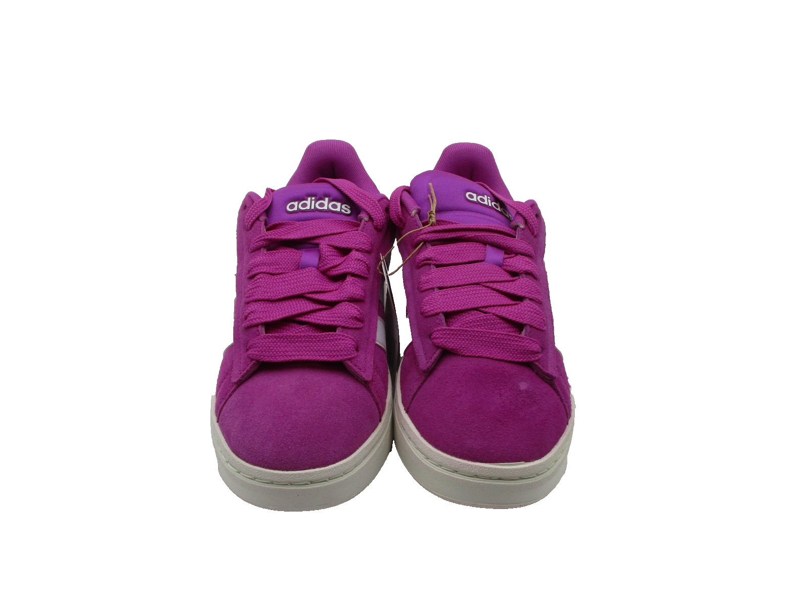 Adidas Grand Court Alpha 00s Shoes Womens Size 8.5 Pink Suede Cloudfoam JH72314
