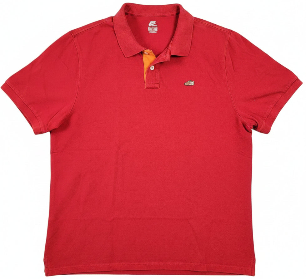 Nike Polo Men's TShirt Athletic Red 370367612 2XL