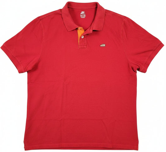 Nike Polo Men's TShirt Athletic Red 370367612 2XL