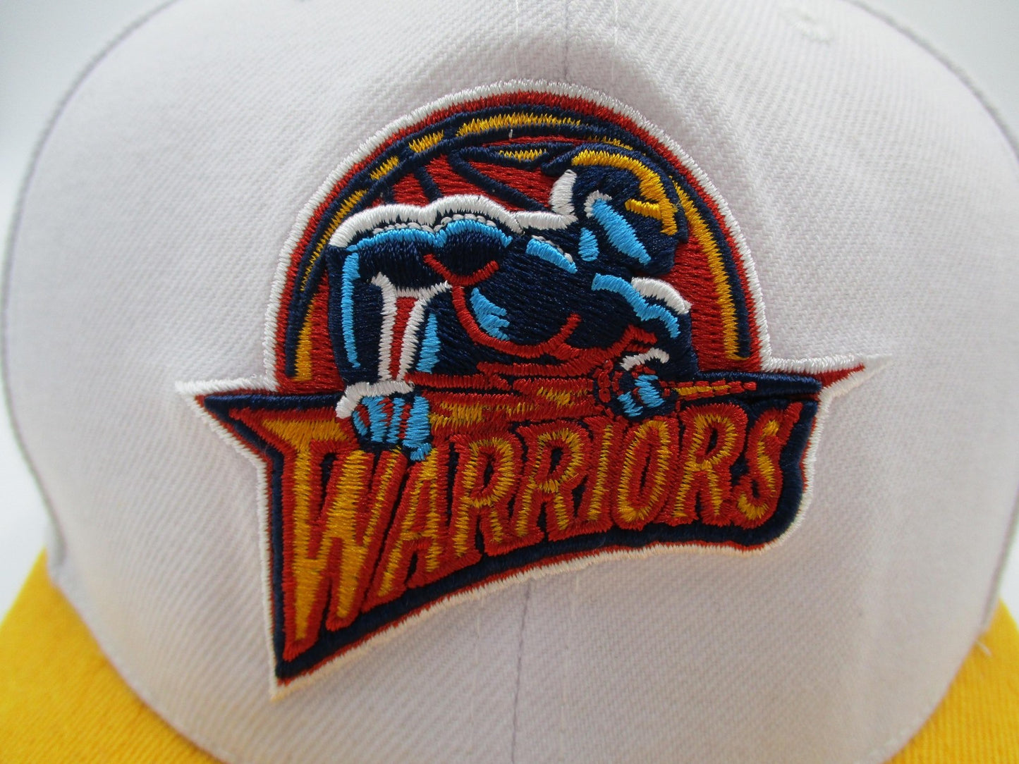 Golden State Warriors Hat Cap Snap Back One Size White NBA Basketball HWC4