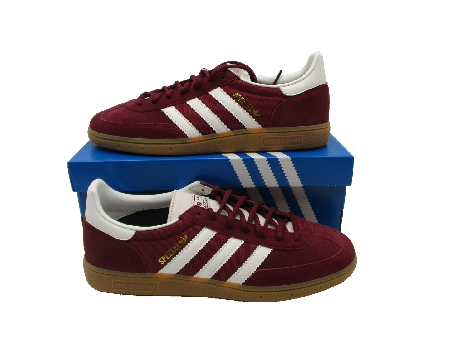 Adidas Handball Spezial Shoes Mens Size 11 Shadow Red Cloud White Gum JH54390