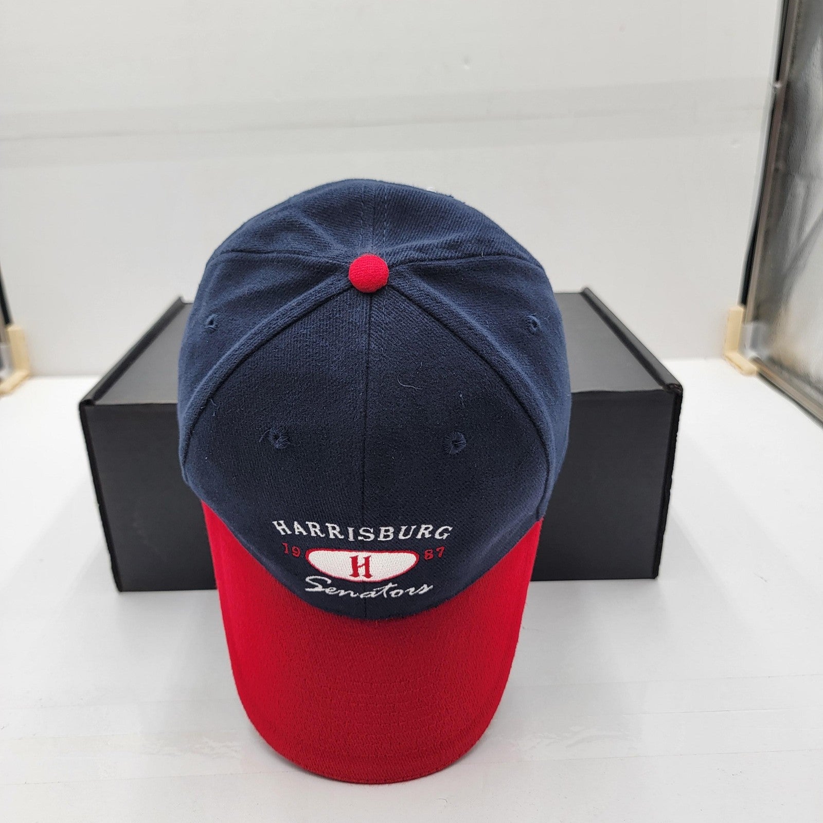 Harrisburg Senators Hat Cap Strap Back Red Blue MILB Baseball Mens Minor League5