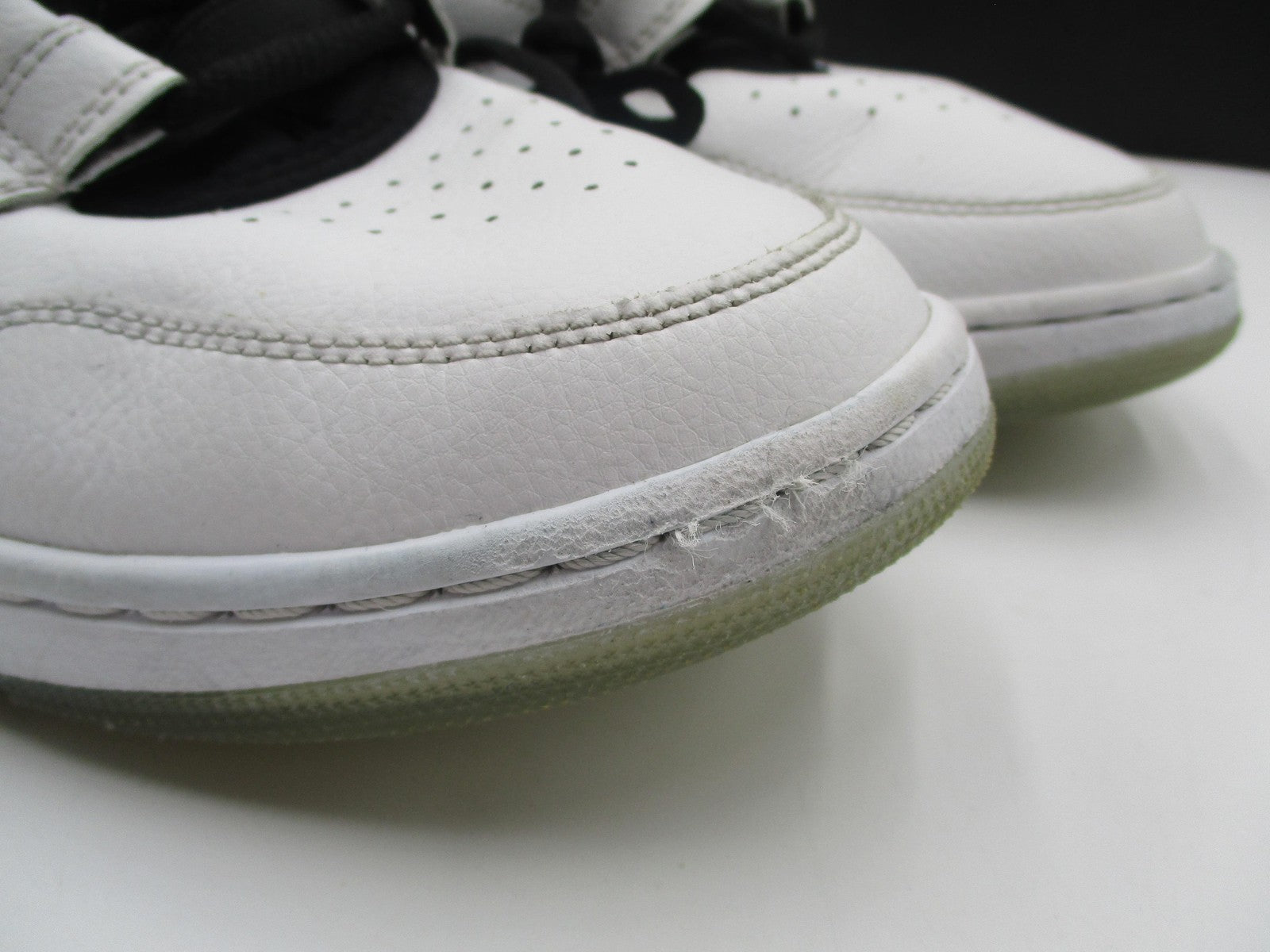 Air Jordan Fadeaway 'White Concord' Sz 11.5 Mid Basketball Shoes AO1329100 1H411