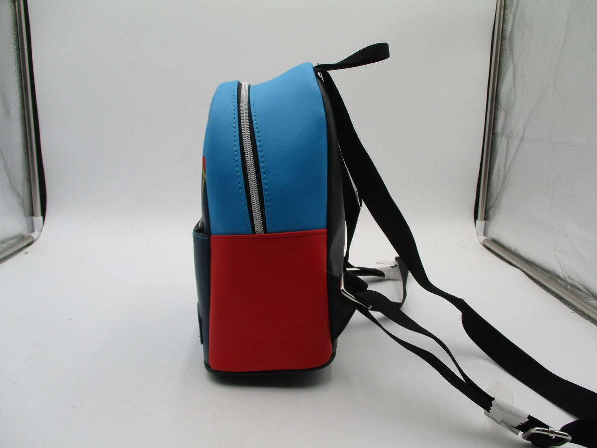 Funko Backpack Unisex Mini Blue Ms Marvel Faux Leather Geometric Bag Comic2