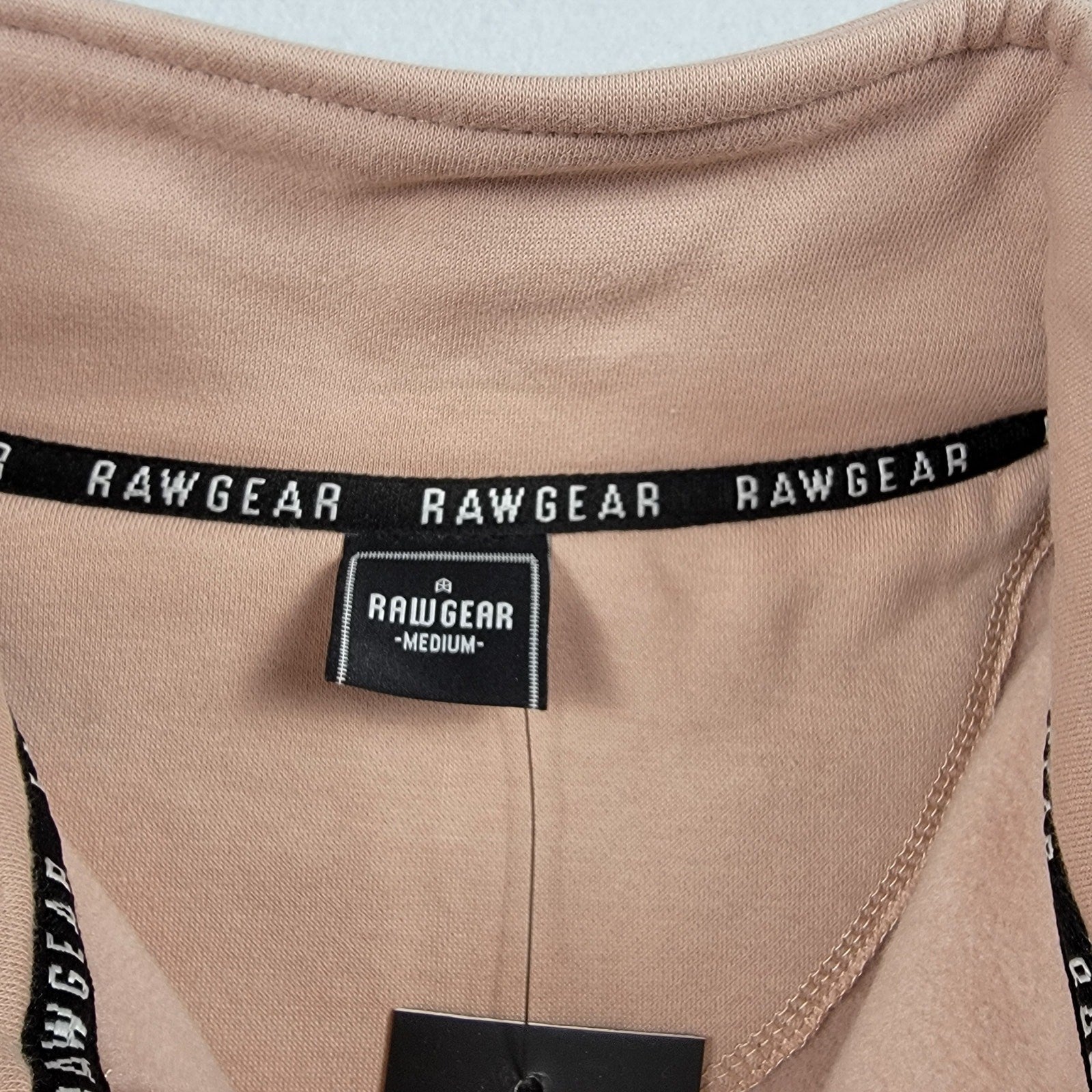Rawgear RG550 Mens Medium Salmon Full Zip Track Jacket New With Tags