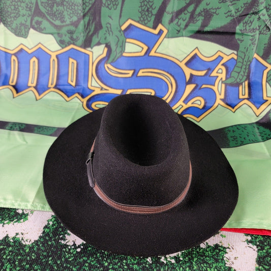 A. Adams & Spire (Since 1954) Vintage "Feather Felt" Wool Fedora Sz L1