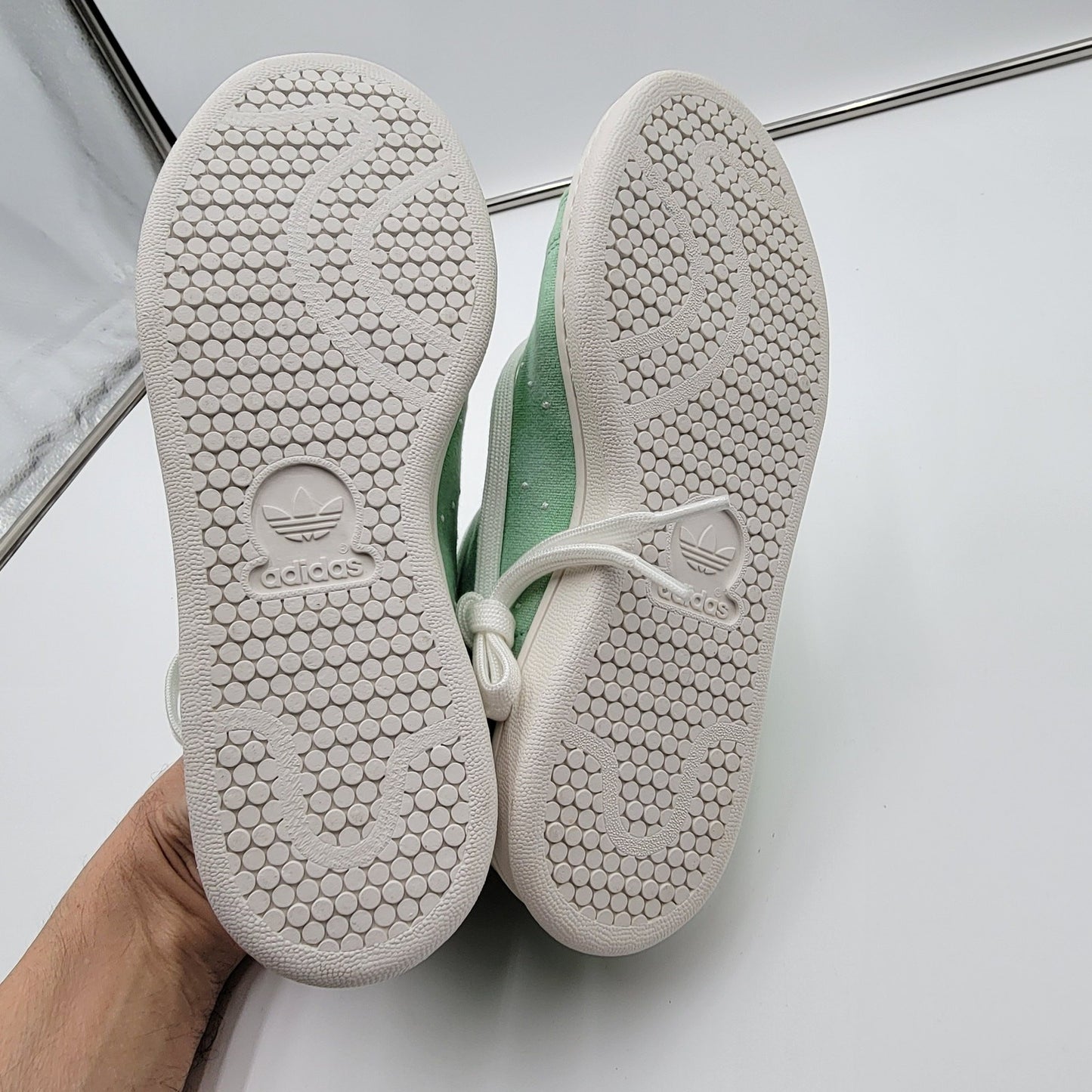 Adidas Pharrell x Hu Holi x Stan Smith 'Green' Sz 4.5M/6W5