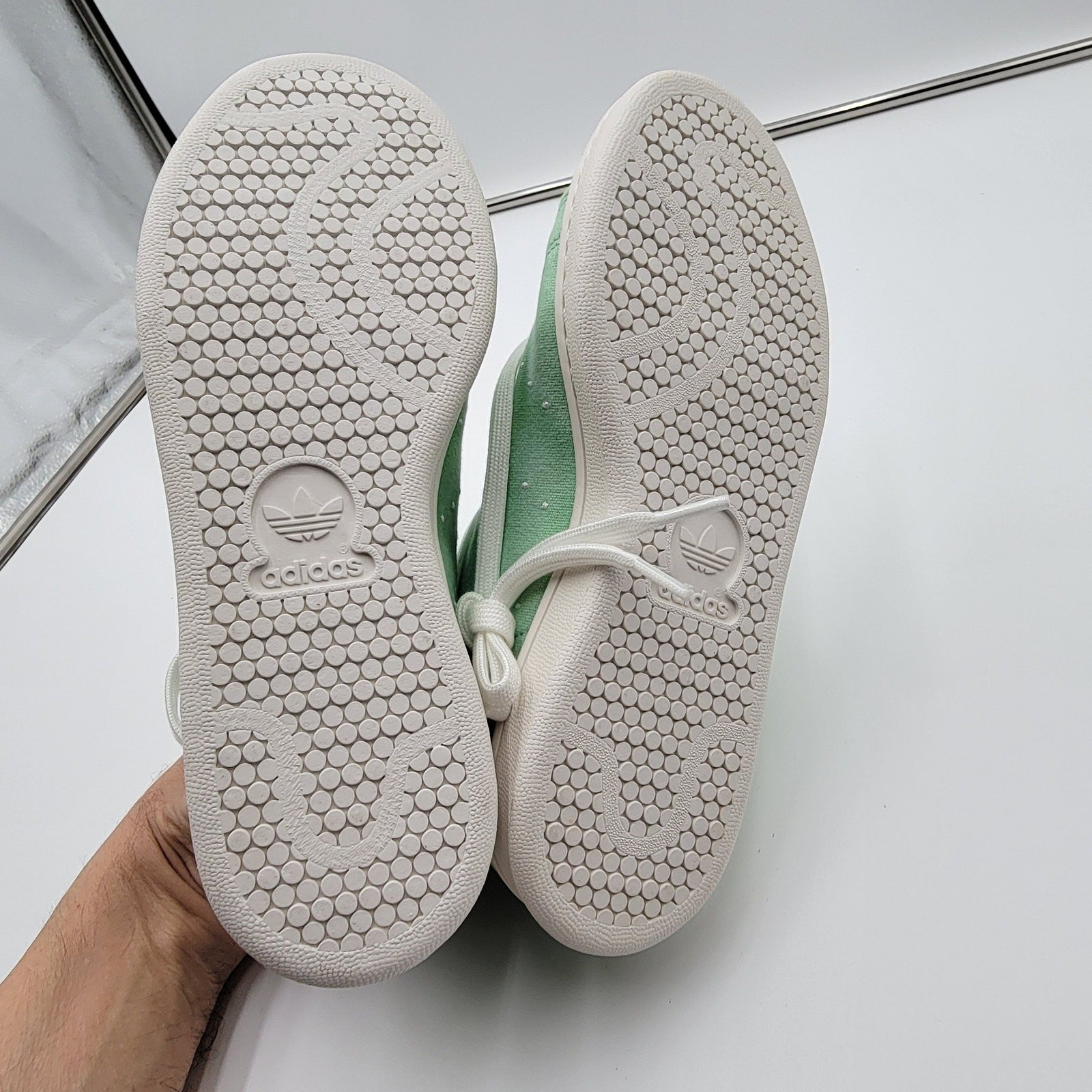 Adidas Pharrell x Hu Holi x Stan Smith 'Green' Sz 4.5M/6W5