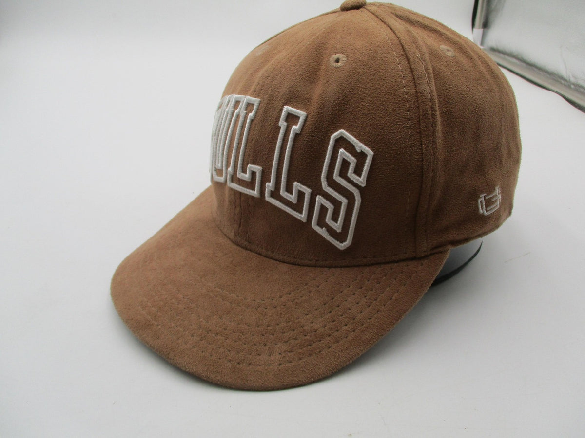 Chicago Bulls Hat Cap Snap Back One Size Brown NBA Basketball Mens Ultra Game5