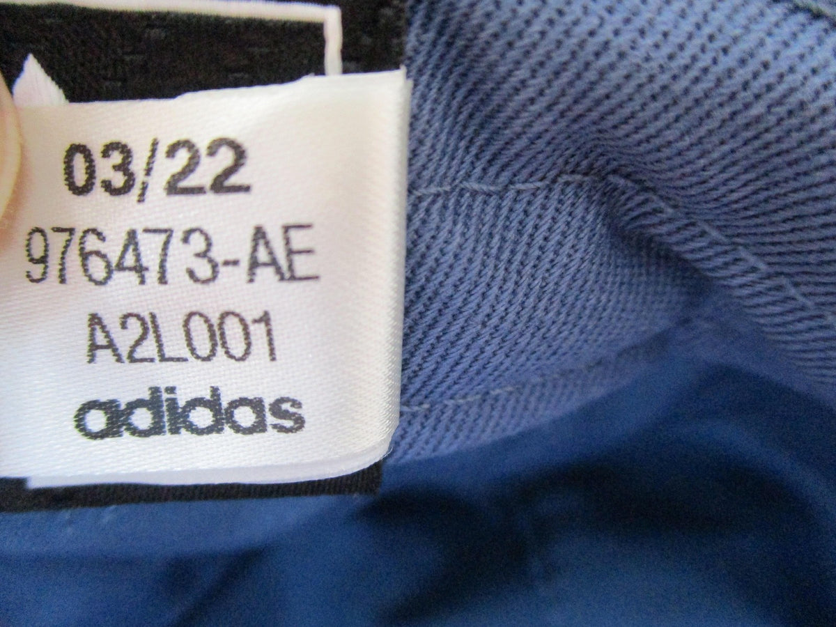 Adidas Hat Cap Bucket Mens One Size Blue Twill Trefoil Logo Casual Summer12