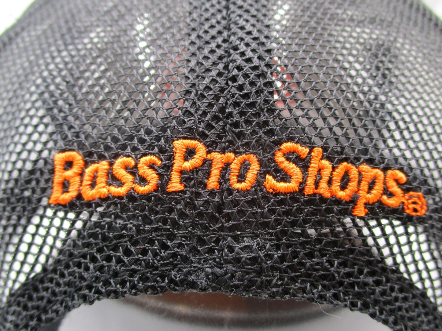 Bass Pro Shops Hat Cap Snap Back One Size Green Camo Trucker Mesh Patch Mens6