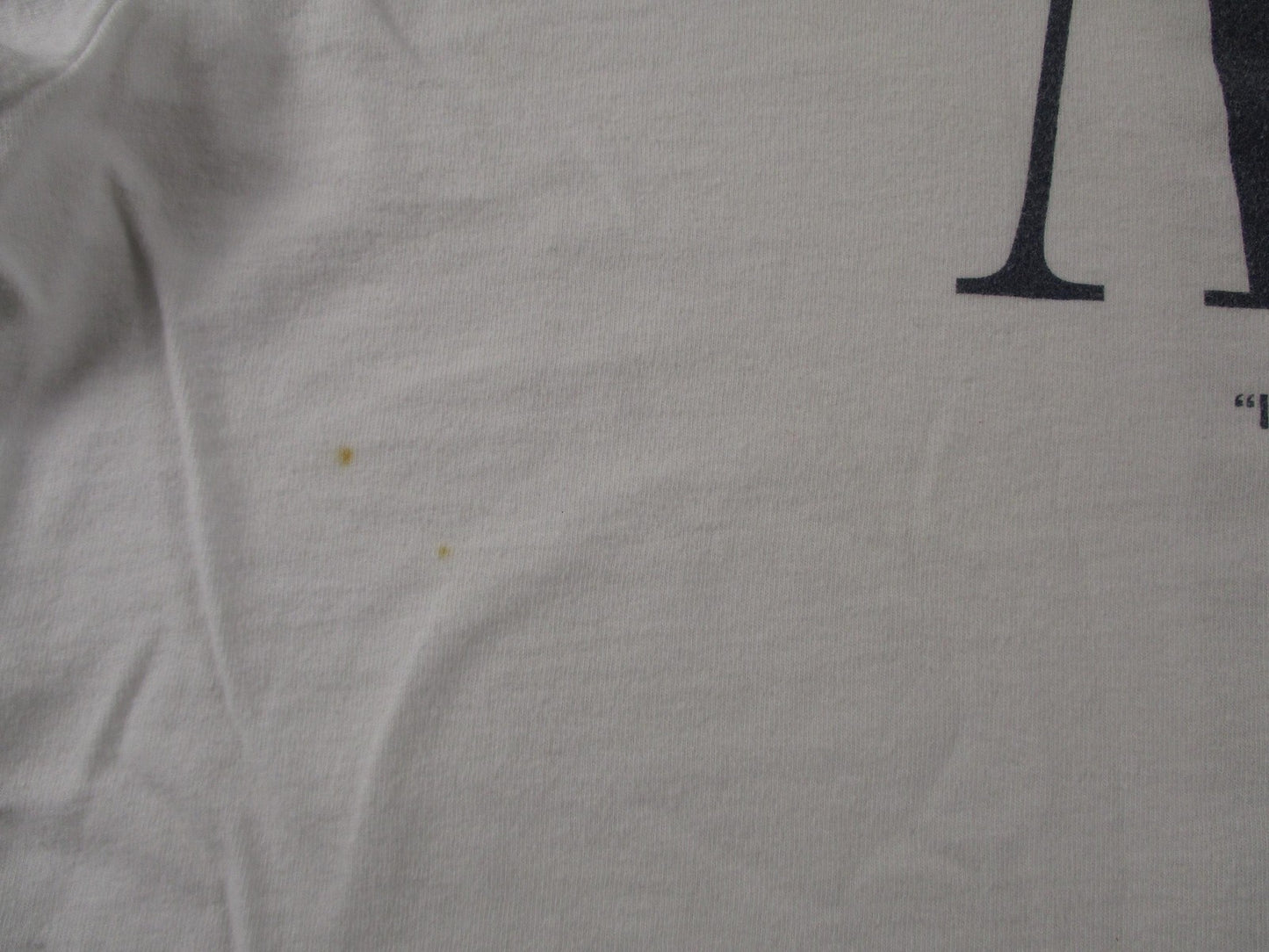Gap Andy Warhol Shirt Teen Large White Pop Art Graphic Tee Back Quote Cotton10