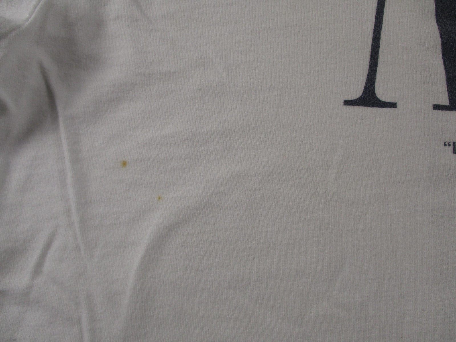 Gap Andy Warhol Shirt Teen Large White Pop Art Graphic Tee Back Quote Cotton10