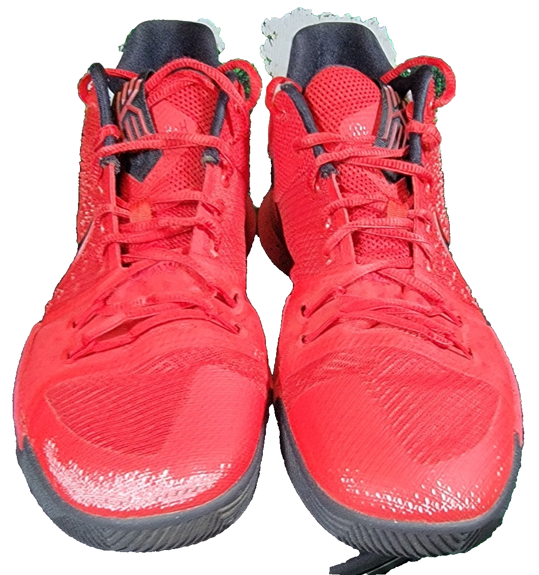 Nike Kyrie 3 Three Point Contest Candy Apple Red Shoes 852395600 Men Sz 11