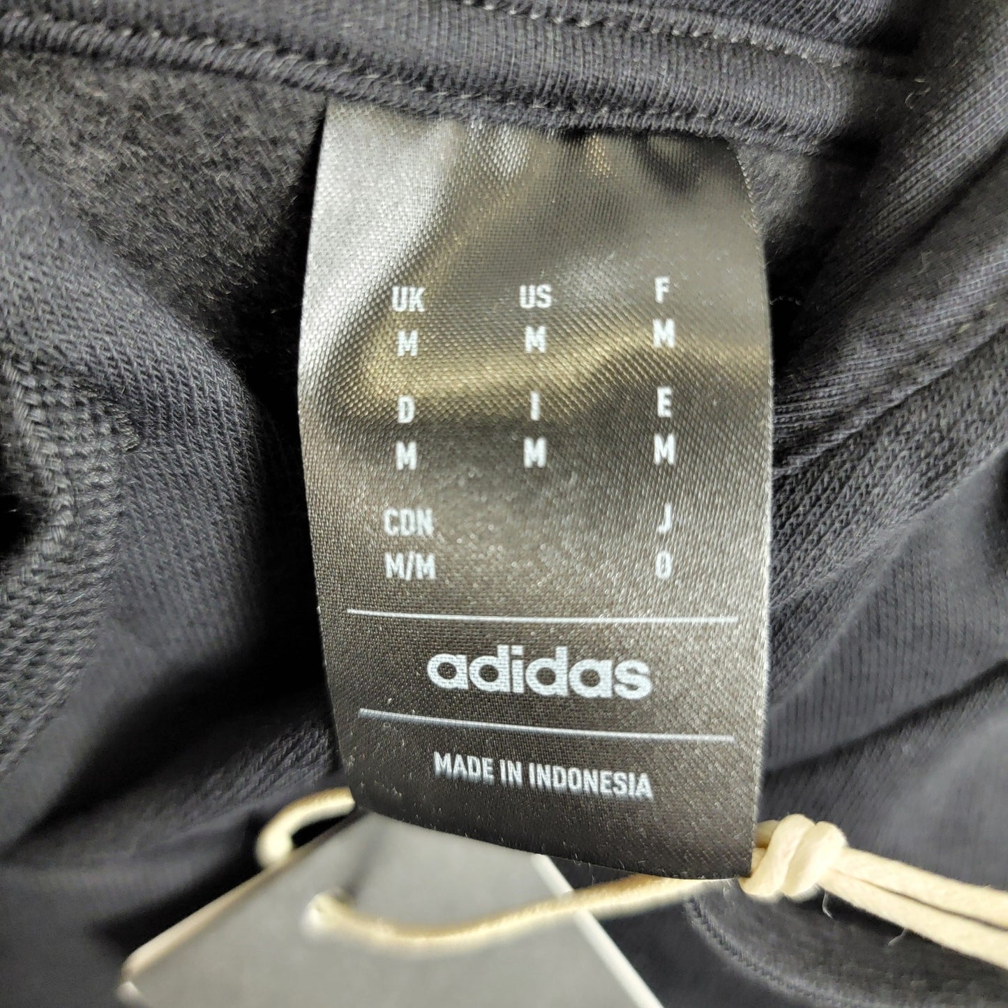 Adidas Mens Feelcozy Hoodie Black Sz M GV5294