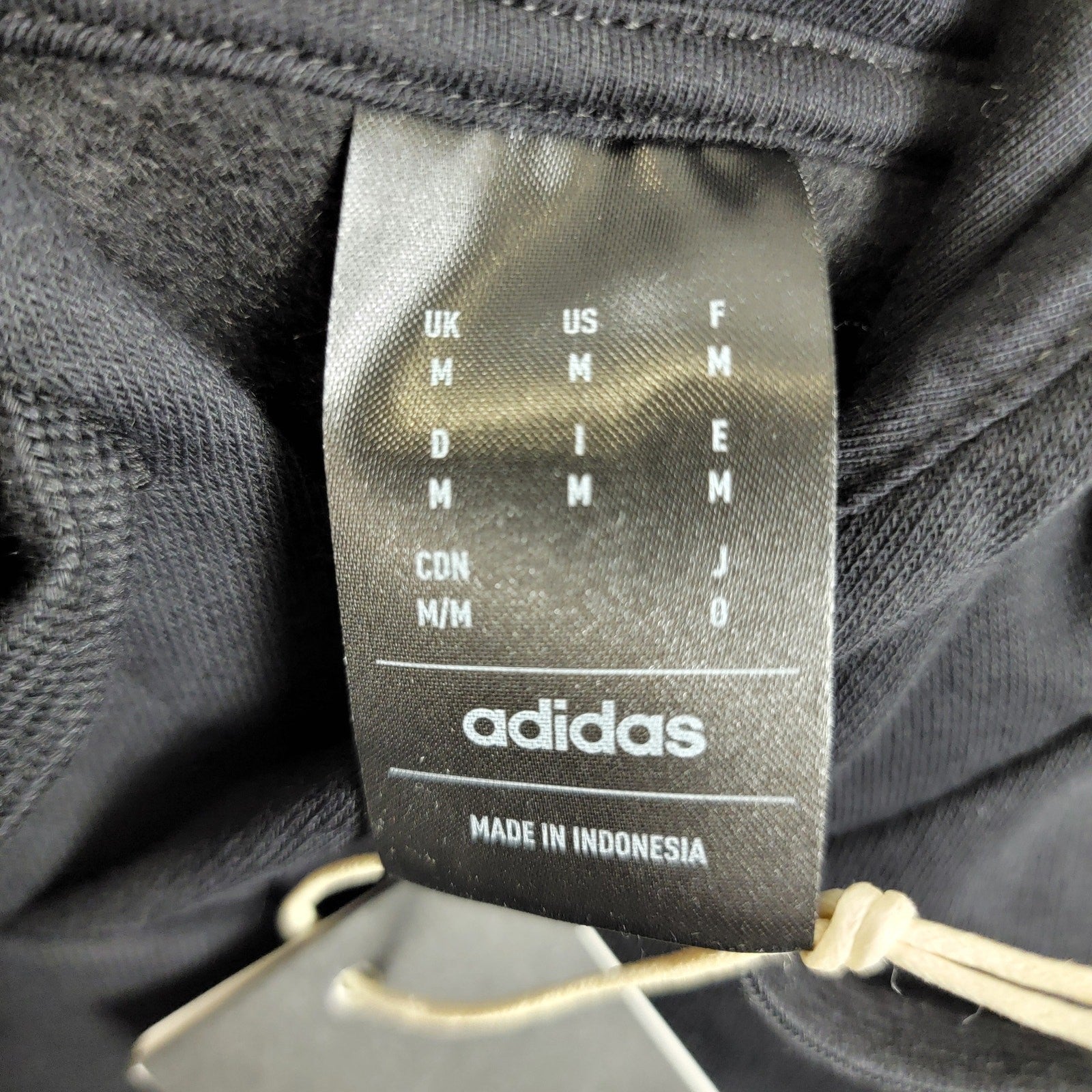 Adidas Mens Feelcozy Hoodie Black Sz M GV5294