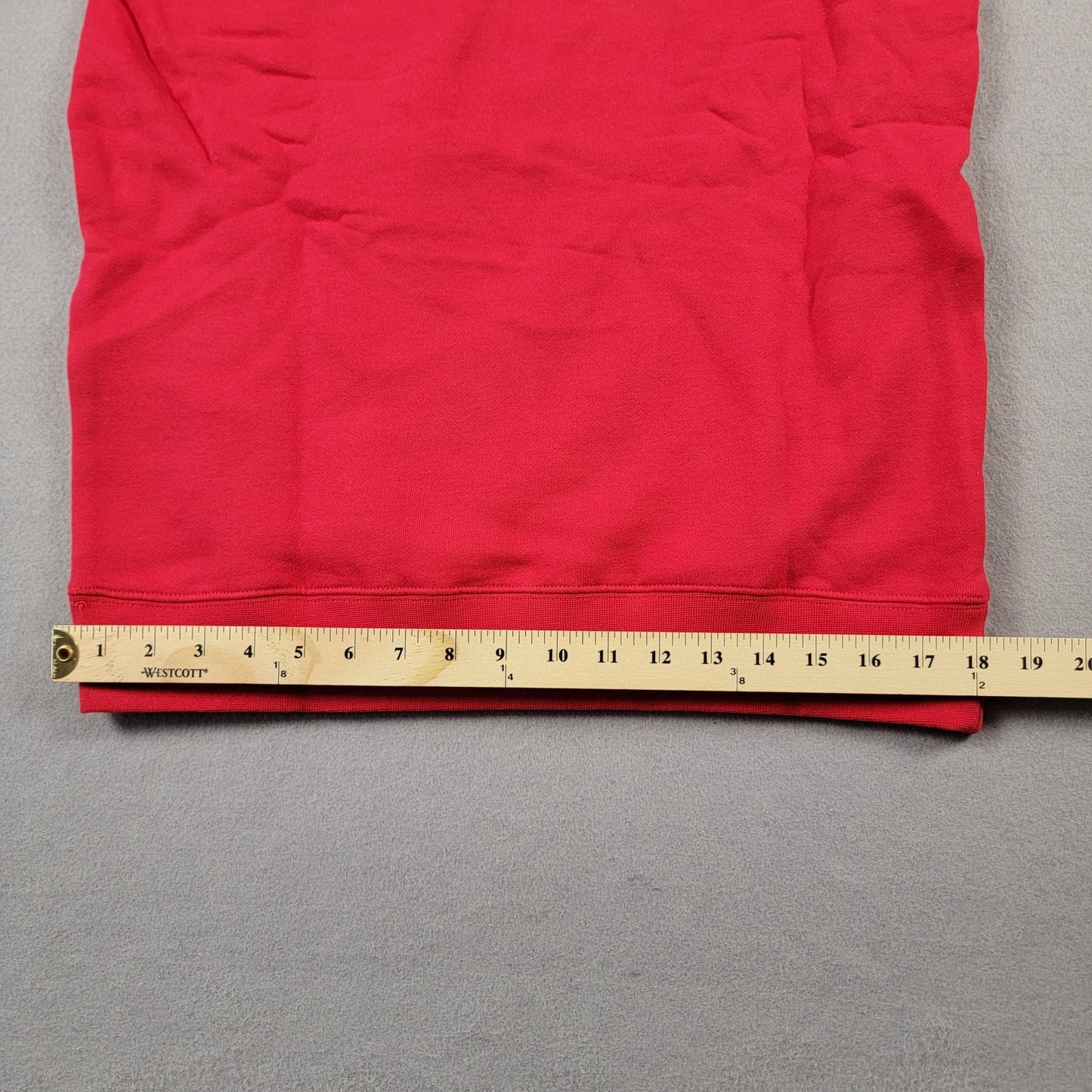 The Marathon Clothing Hoodie Mens Small Red Pullover Kangaroo Pocket TMC Logo9