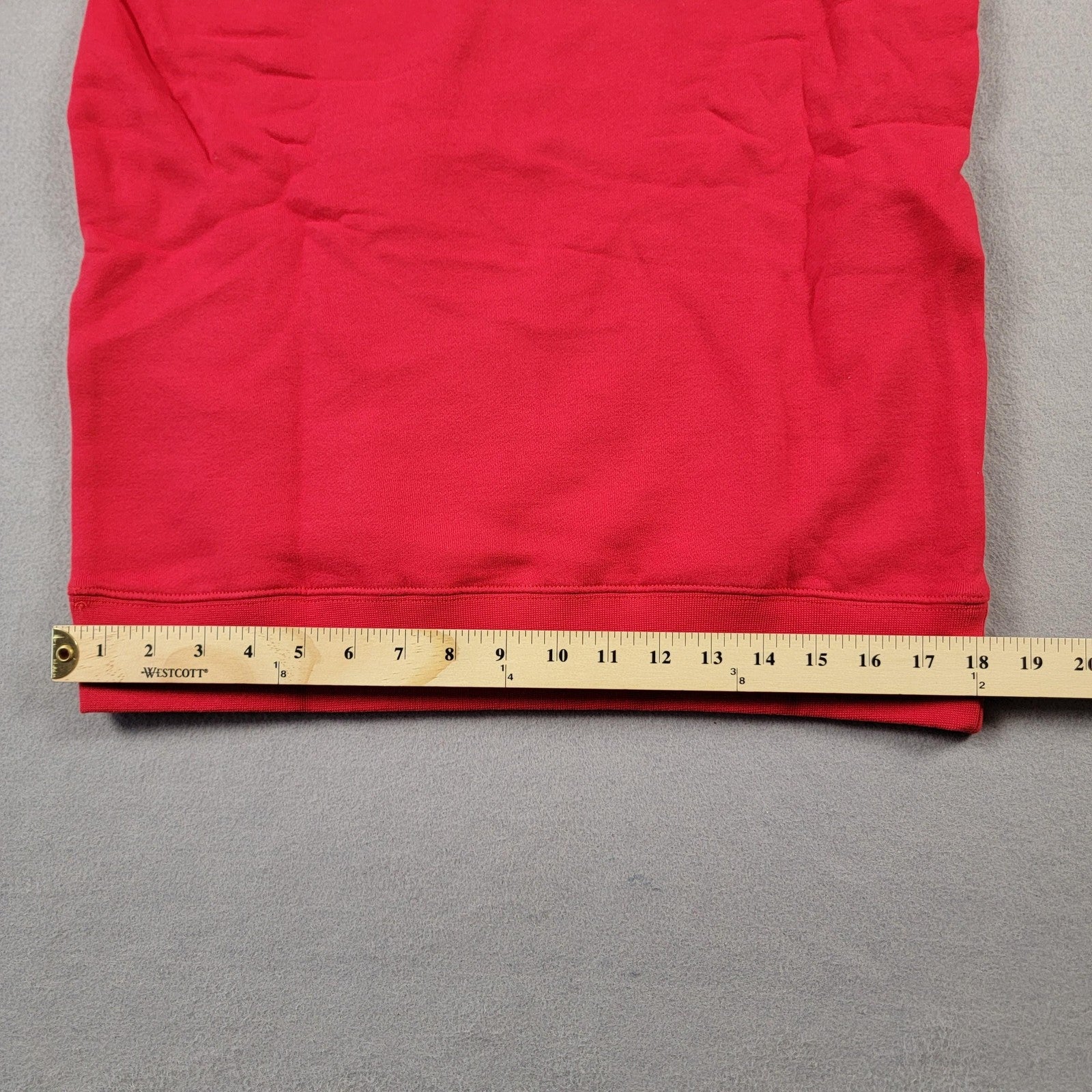 The Marathon Clothing Hoodie Mens Small Red Pullover Kangaroo Pocket TMC Logo9