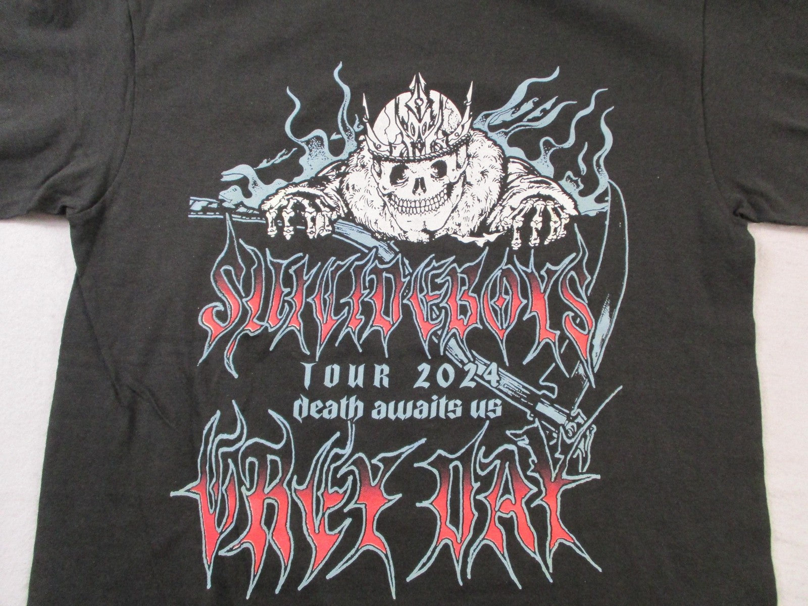 Suicideboys Grey Day TShirt Mens Medium Black 2024 North American Tour 1517183