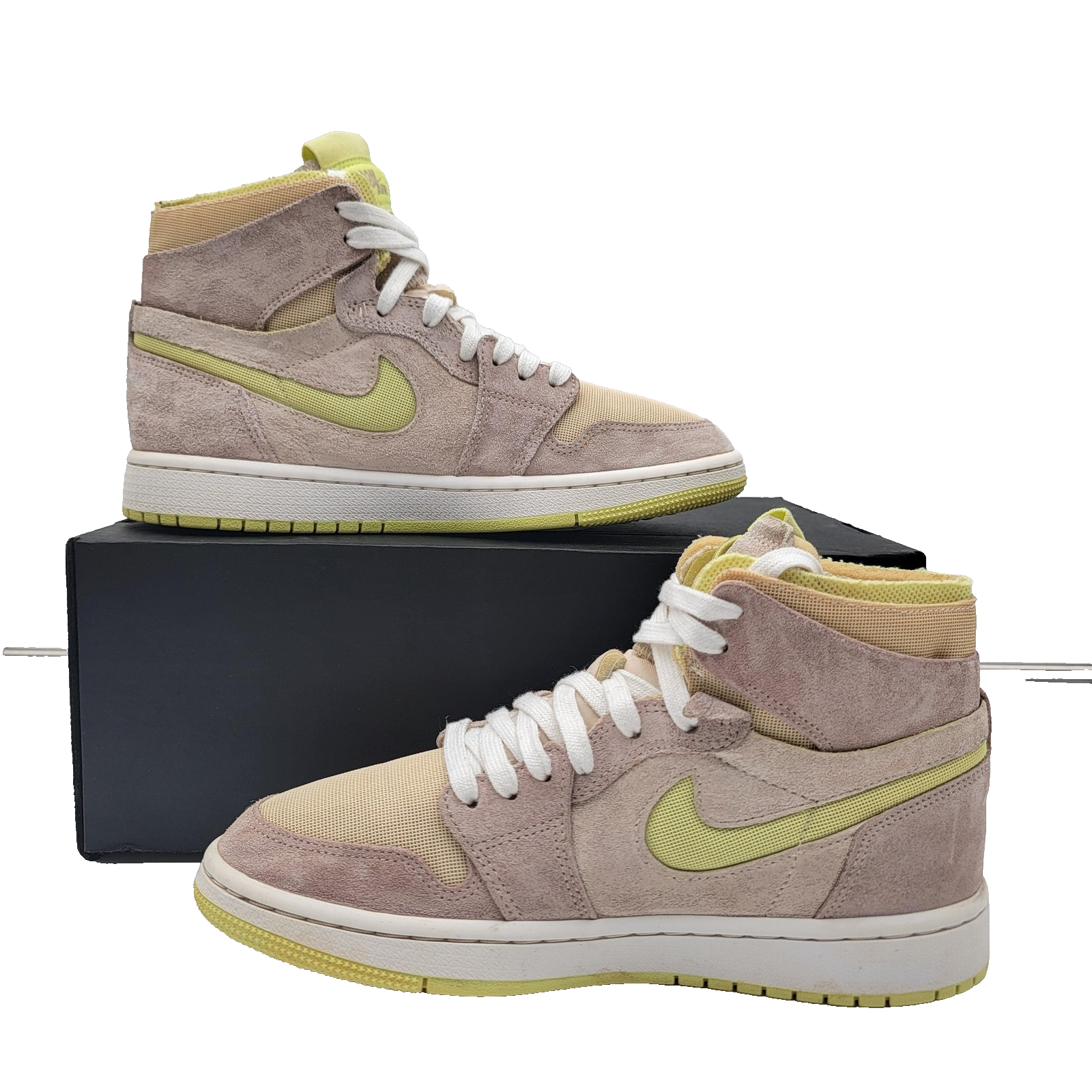 Nike Air Jordan 1 Zoom CMFT Shoes Women's Sz 7.5 High Top Suede CT0979-200