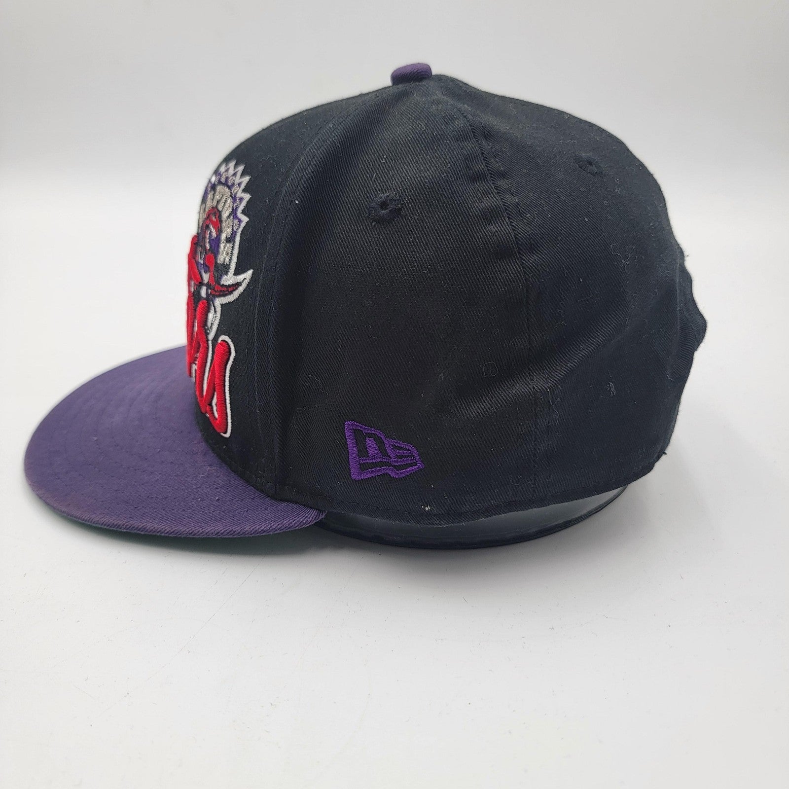 Toronto Raptors Hat Cap Snap Back Mens Medium Large NBA Basketball New Era1