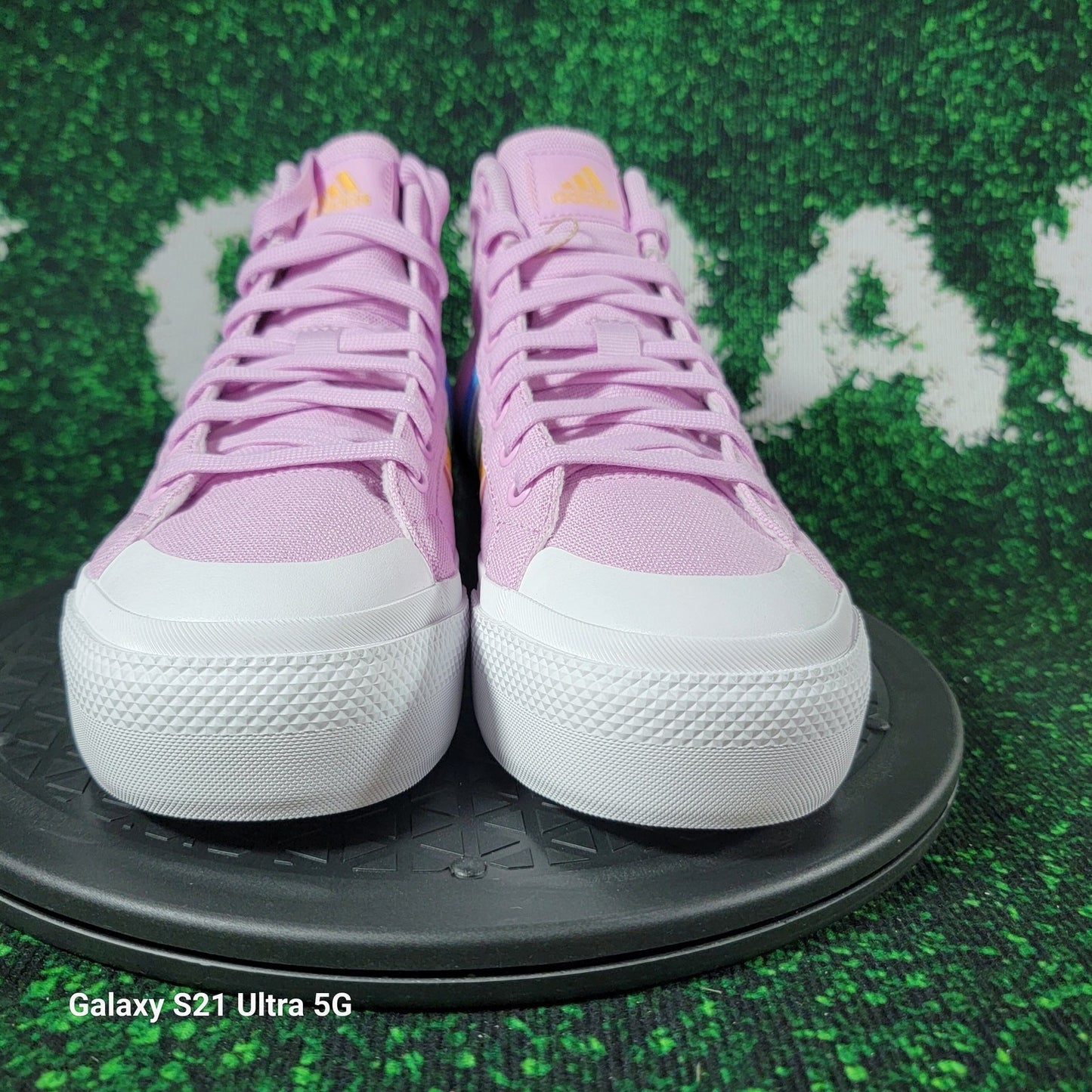Adidas Bravada 2.0 Platform Mid Sneaker Bliss Lilac/Semi Green Spark Women's