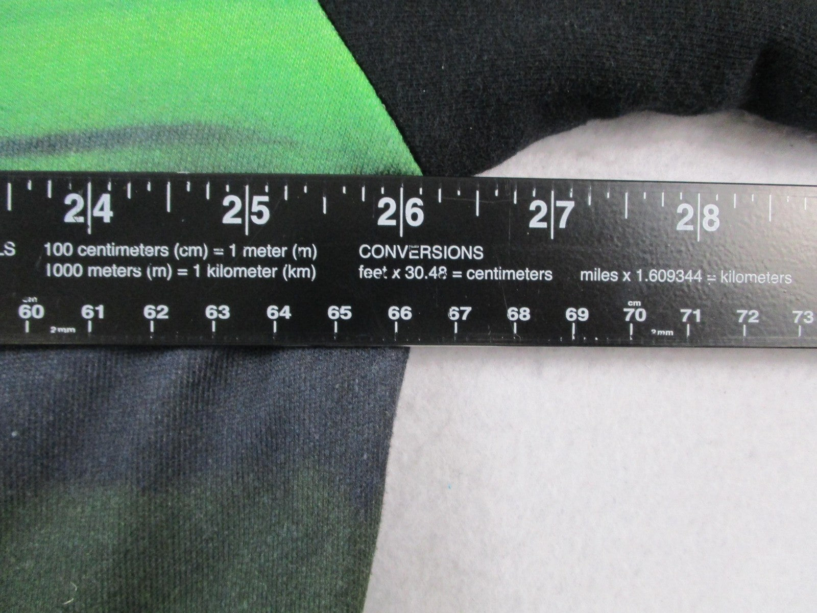 Rocksmith Sweatshirt Mens 2XL Green Fleece Pullover Crewneck Graphic 808 Aurora7