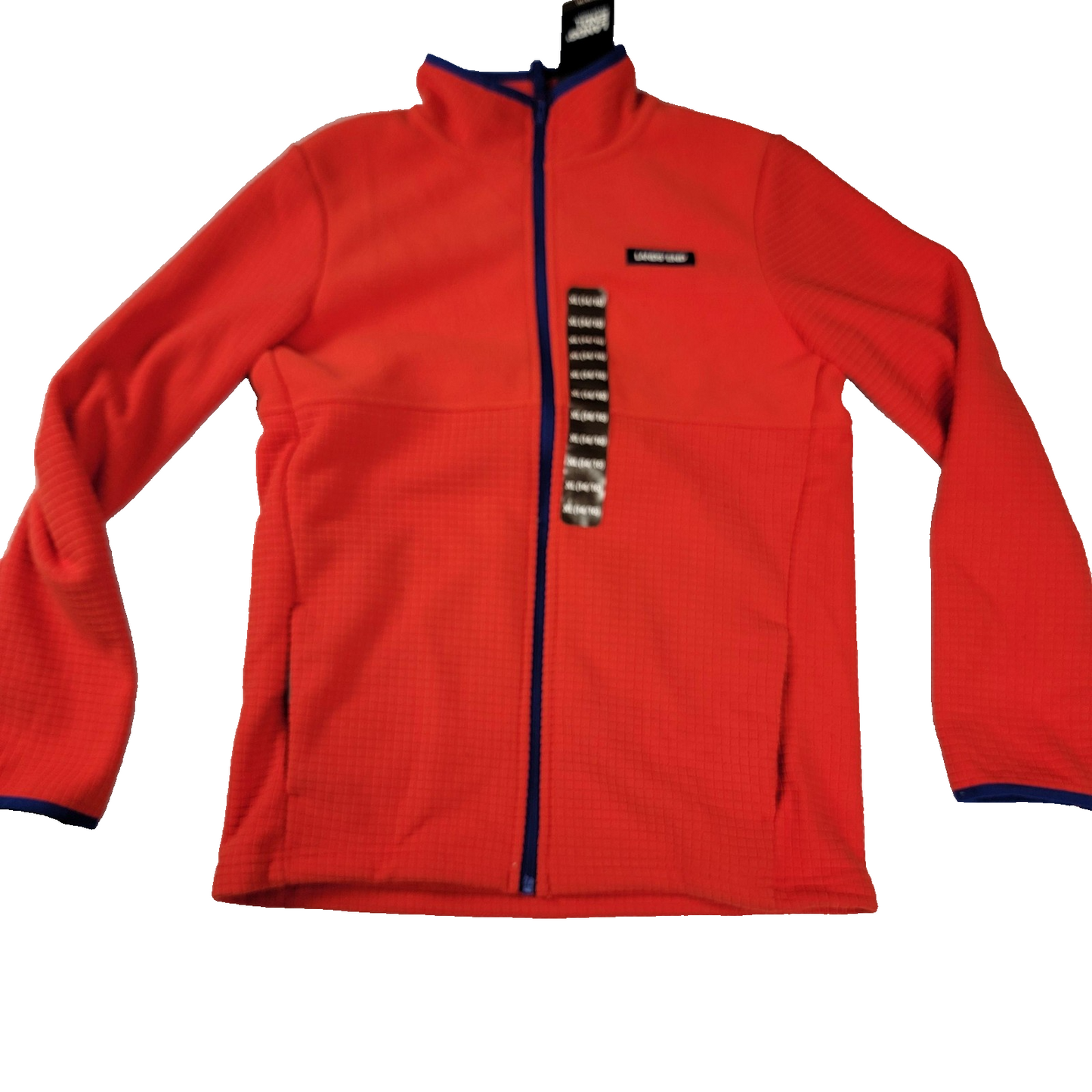 2 Pk Lands End Jacket Youth XL 14/16 Fleece Full Zip Outdoor Pullover NWT