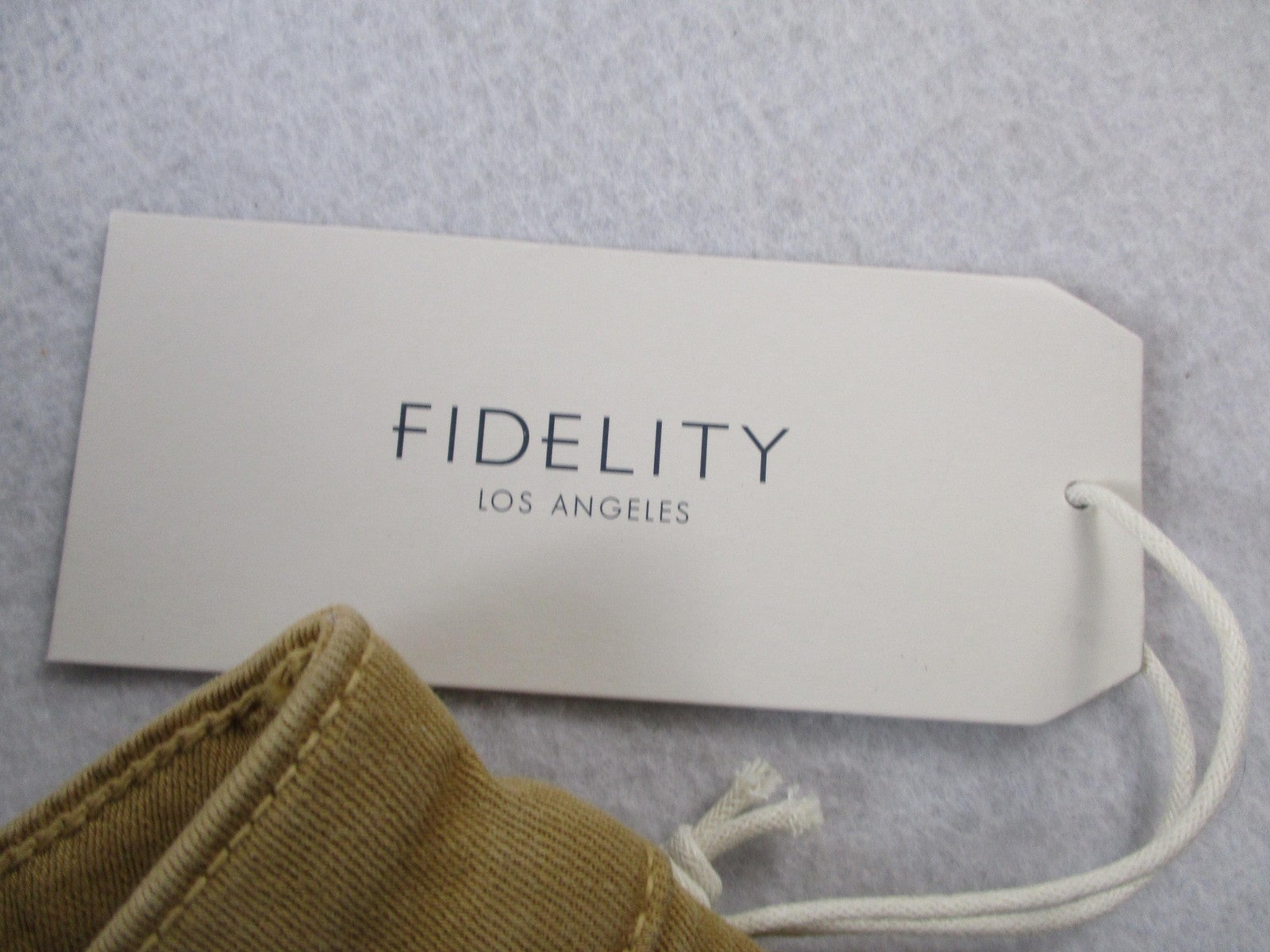 Fidelity Denim Lily Jeans Womens 26 Brown Caramel High Rise Bootcut New 14423