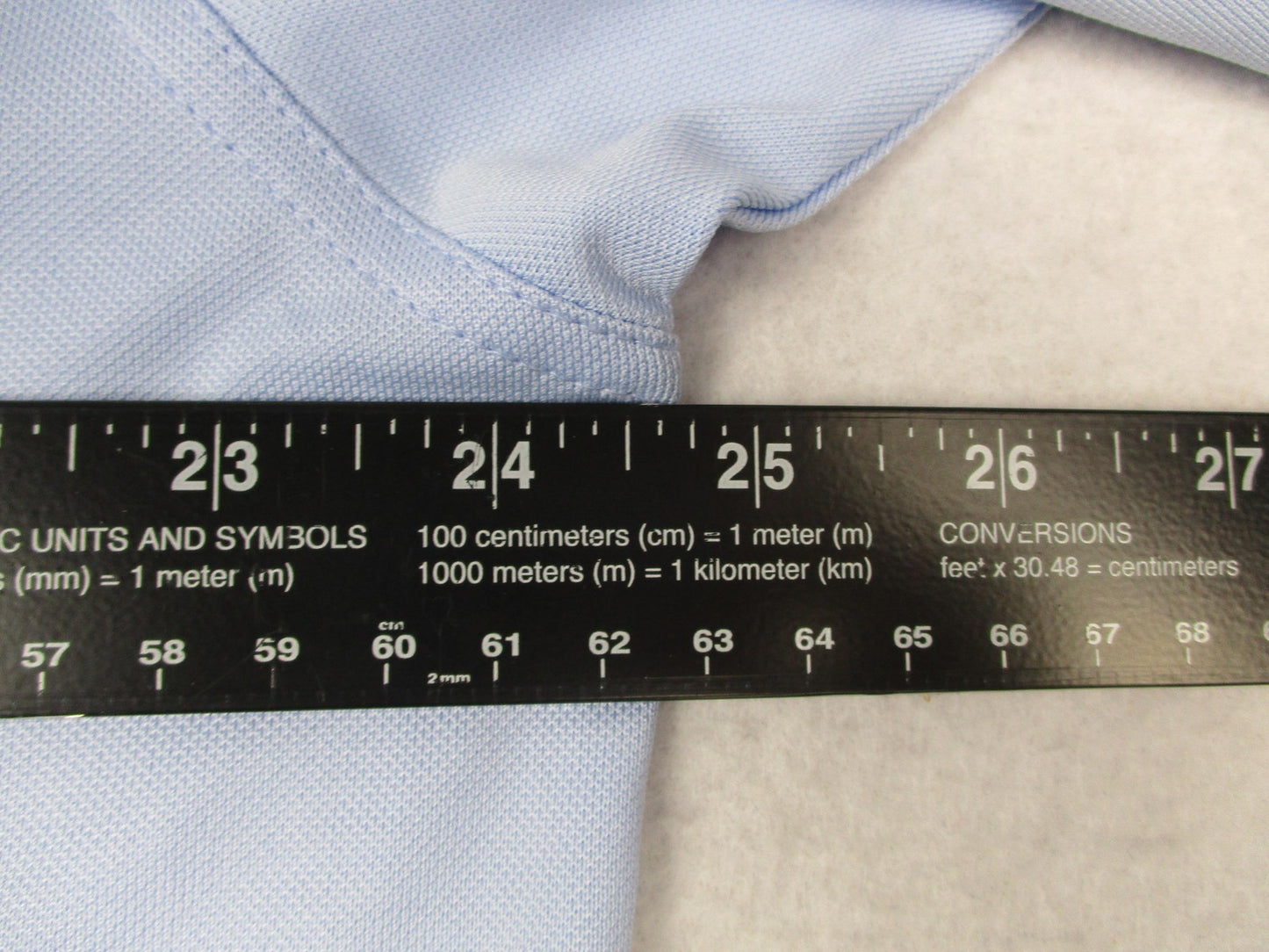 Dunning Golf Polo Shirt Mens XL Blue Coolmax Performance Sugar Foods New 13307