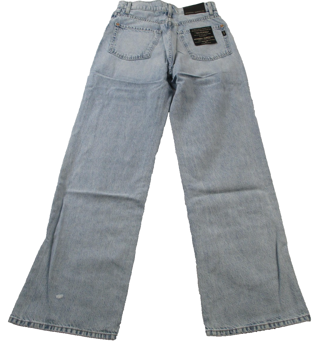 Modern American Rexford Jeans Womens 26 Alaska Blue High Rise Straight USA 14681