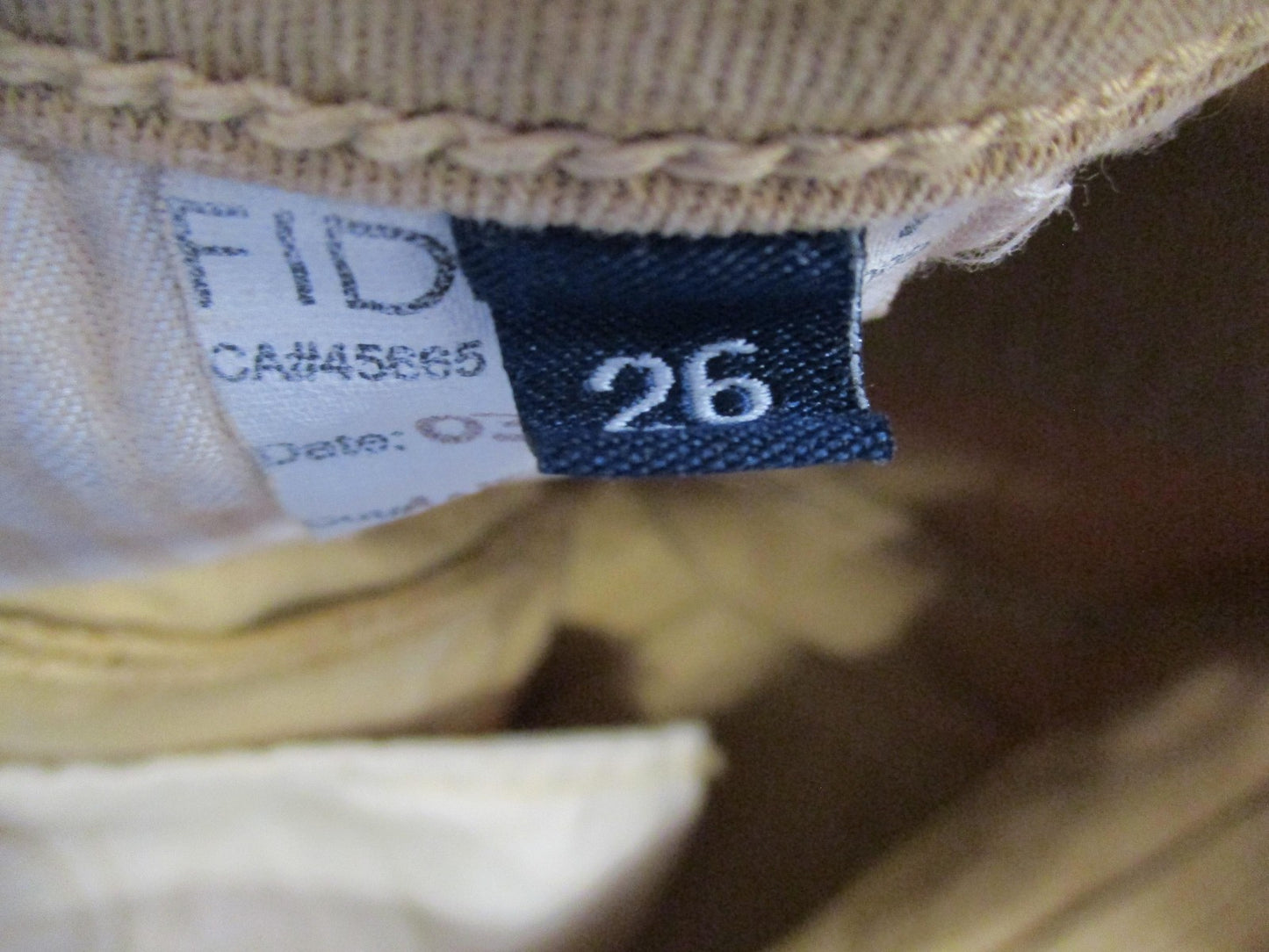 Fidelity Denim Lily Jeans Womens 26 Brown Caramel High Rise Bootcut New 14425