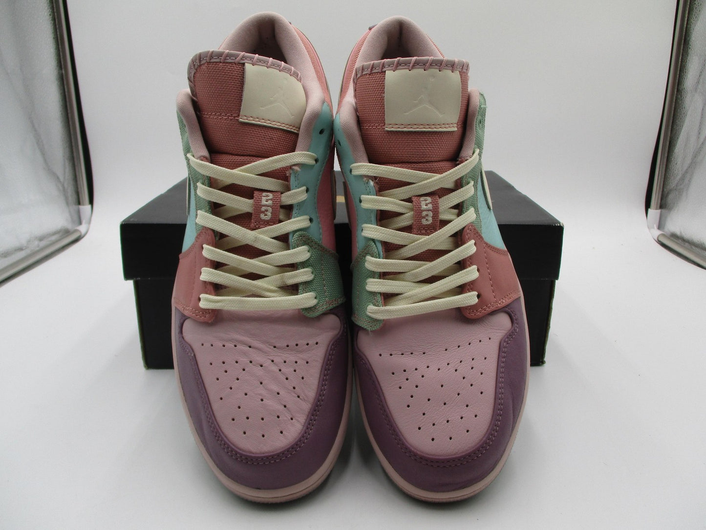 Nike Air Jordan 1 Low SE Shoes Mens Size 10.5 Champagne Coconut Milk DJ5196-6154