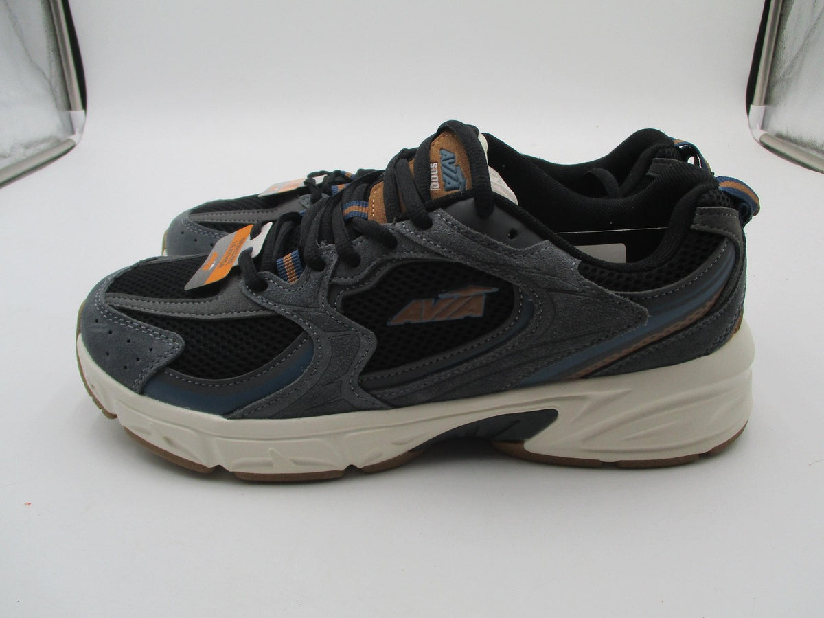 Avia 5000 Shoes Mens Size 9 Gray Leather Mesh Walking Running Sneakers1
