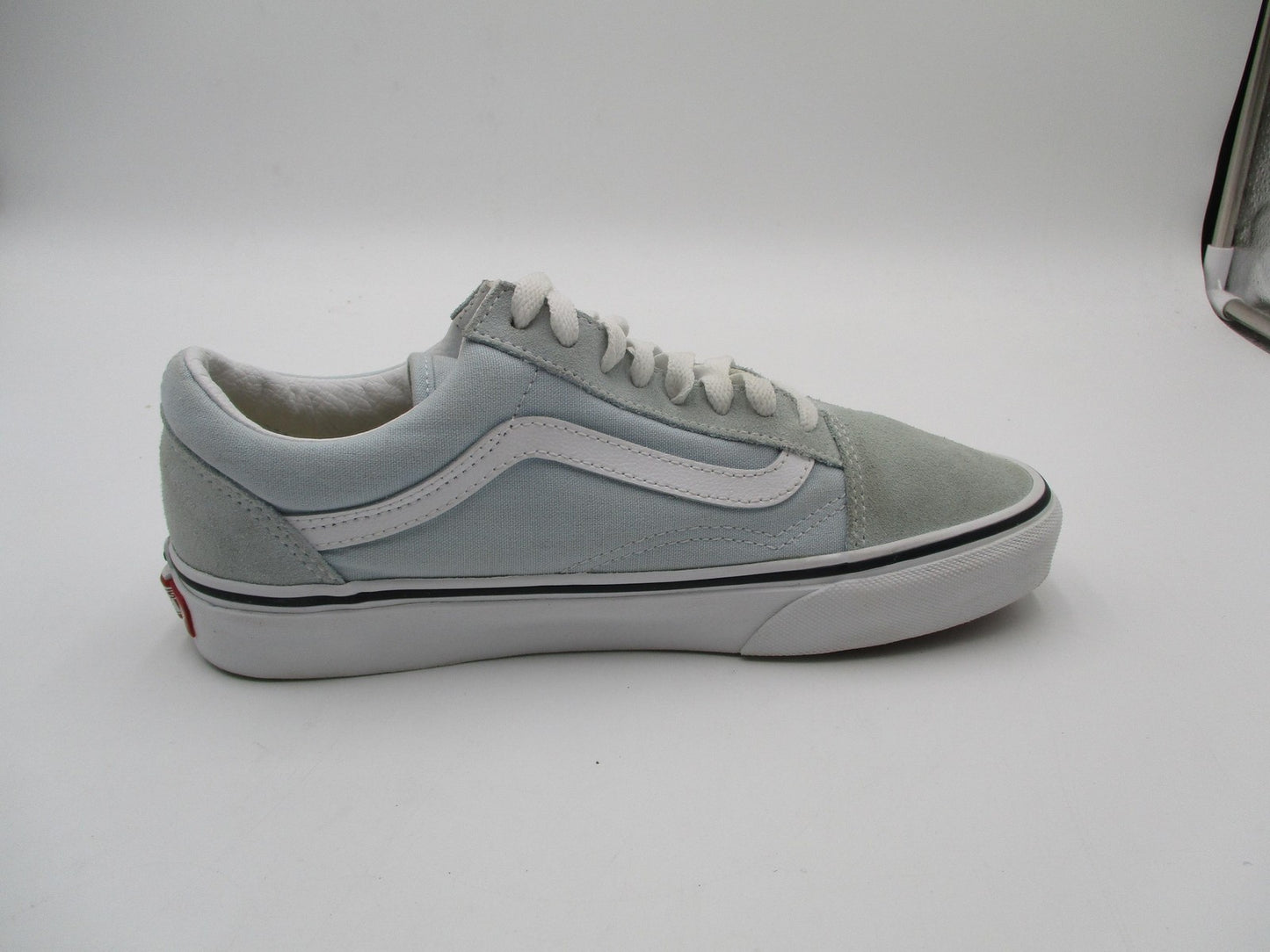 Vans Old Skool Shoes Mens Size 7 Blue Suede Canvas Low Top Skate 751505 Sneakers4