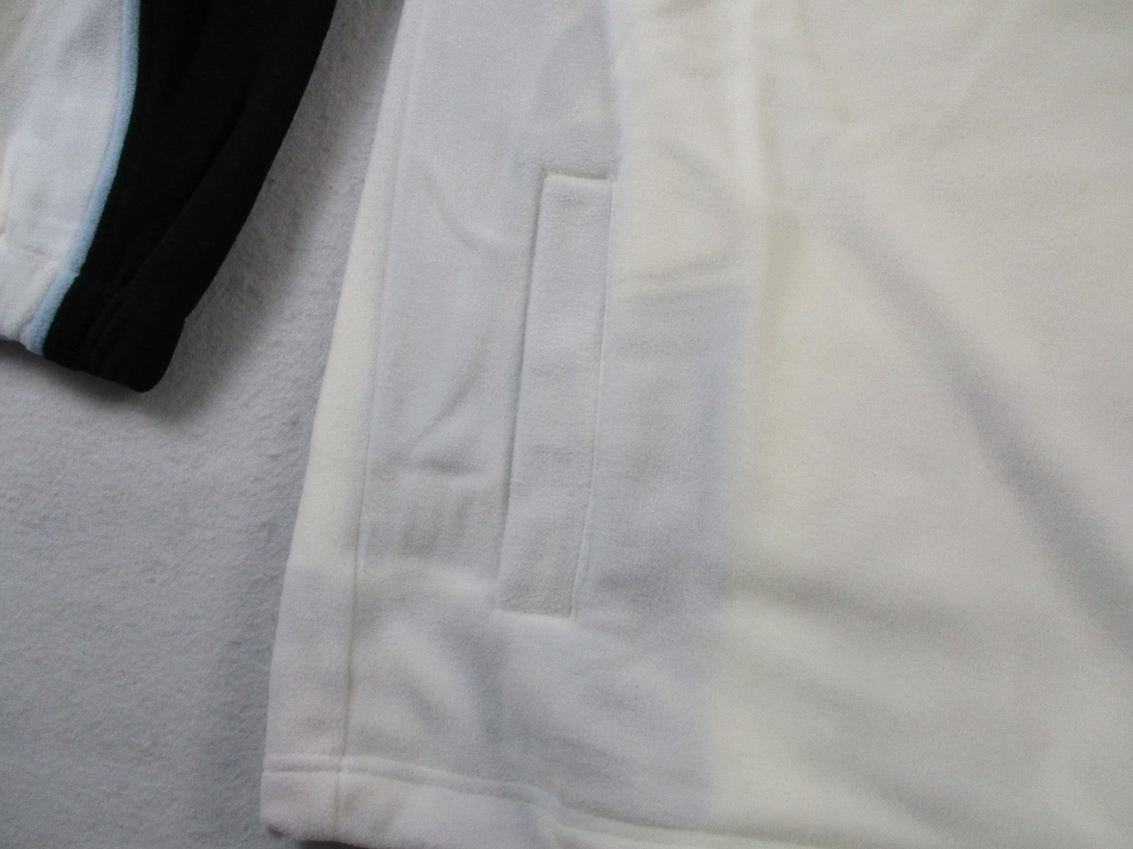 Southpole Jacket Mens XL White Blue Fleece Windbreaker Pockets Outdoor 162916314
