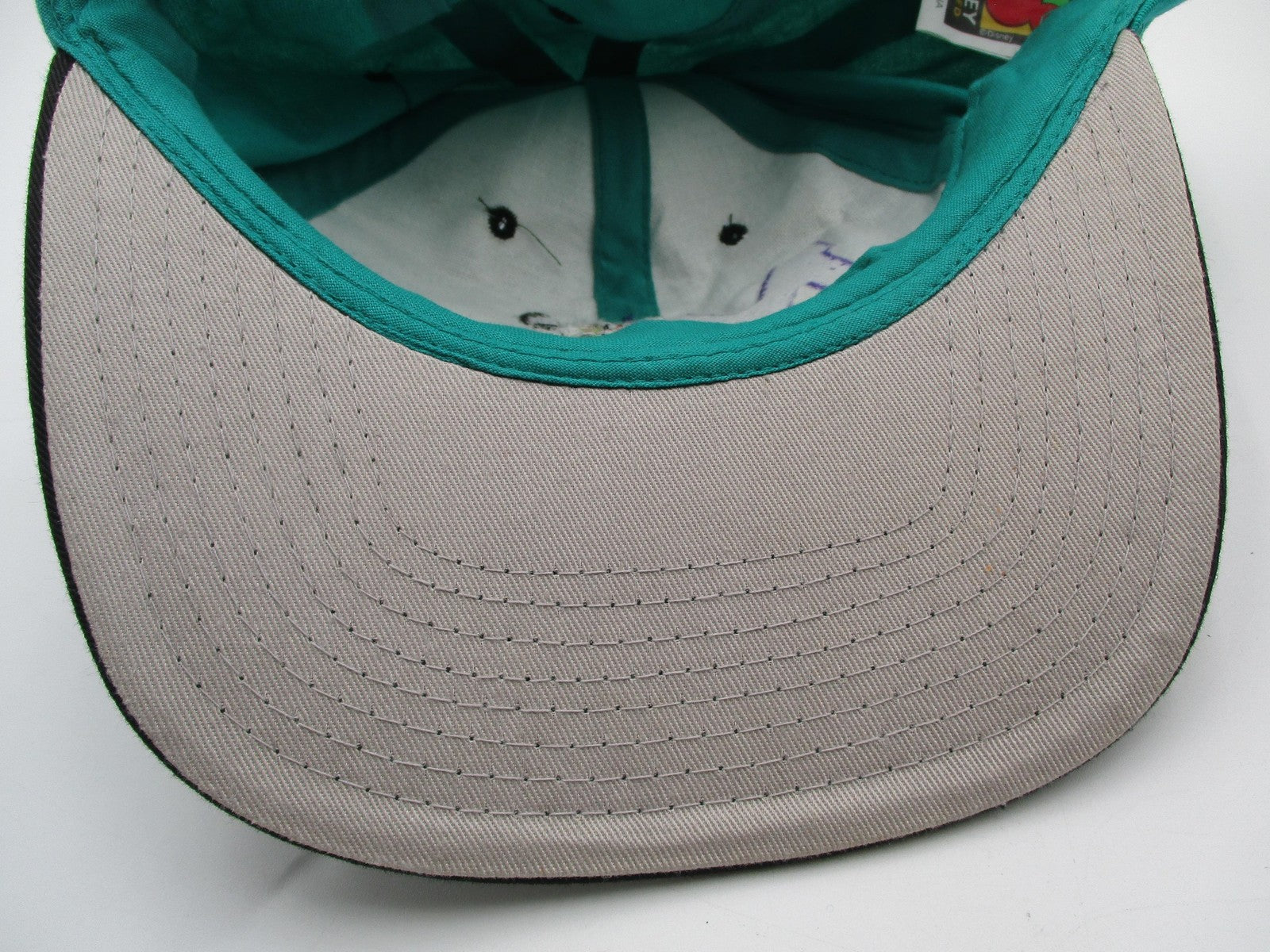 Vintage Mickey Unlimited Hat Cap Snap Back Mens One Size Green Mickey Mouse10