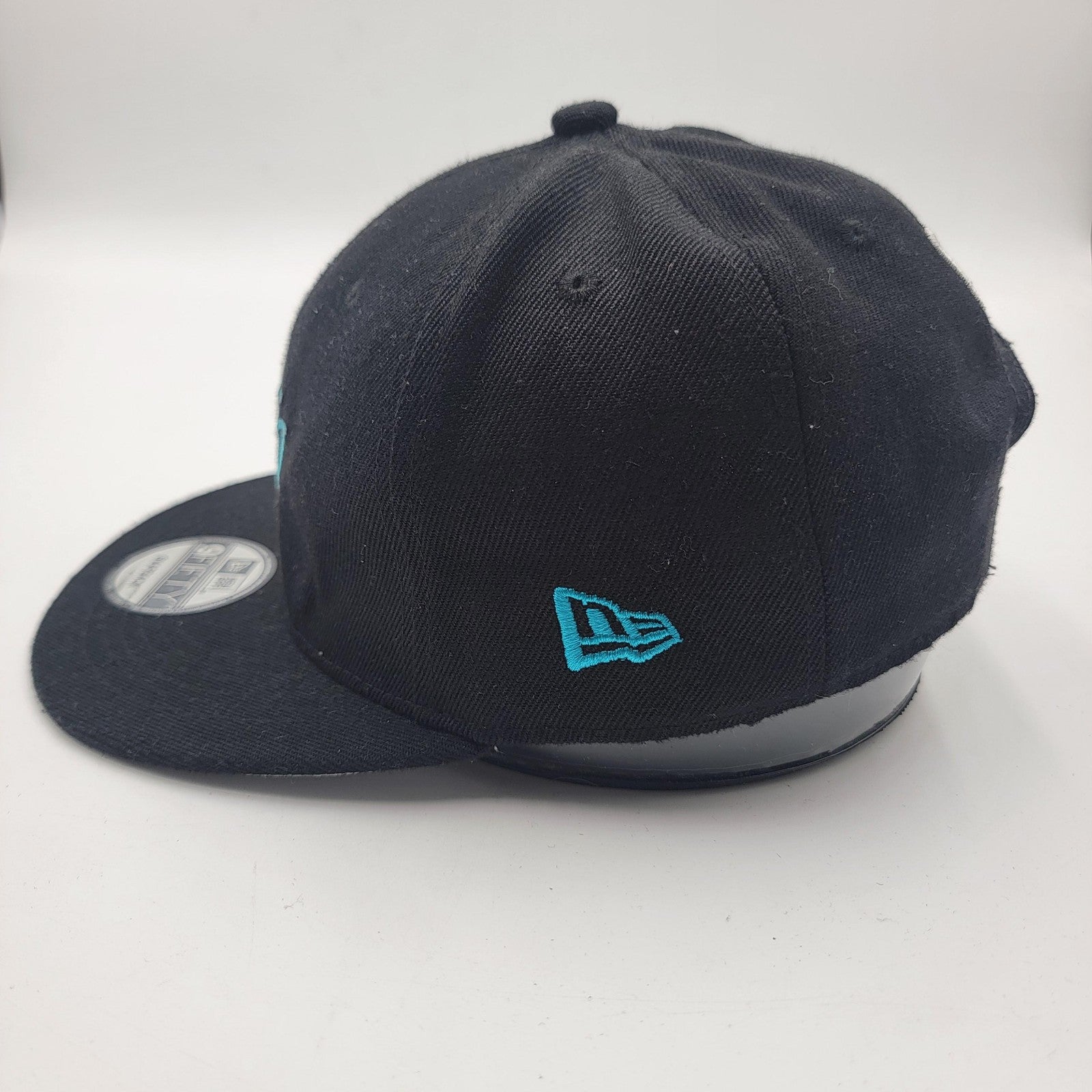Miami Marlins Hat Cap Snap Back Black MLB Baseball Mens New Era Miami Script1