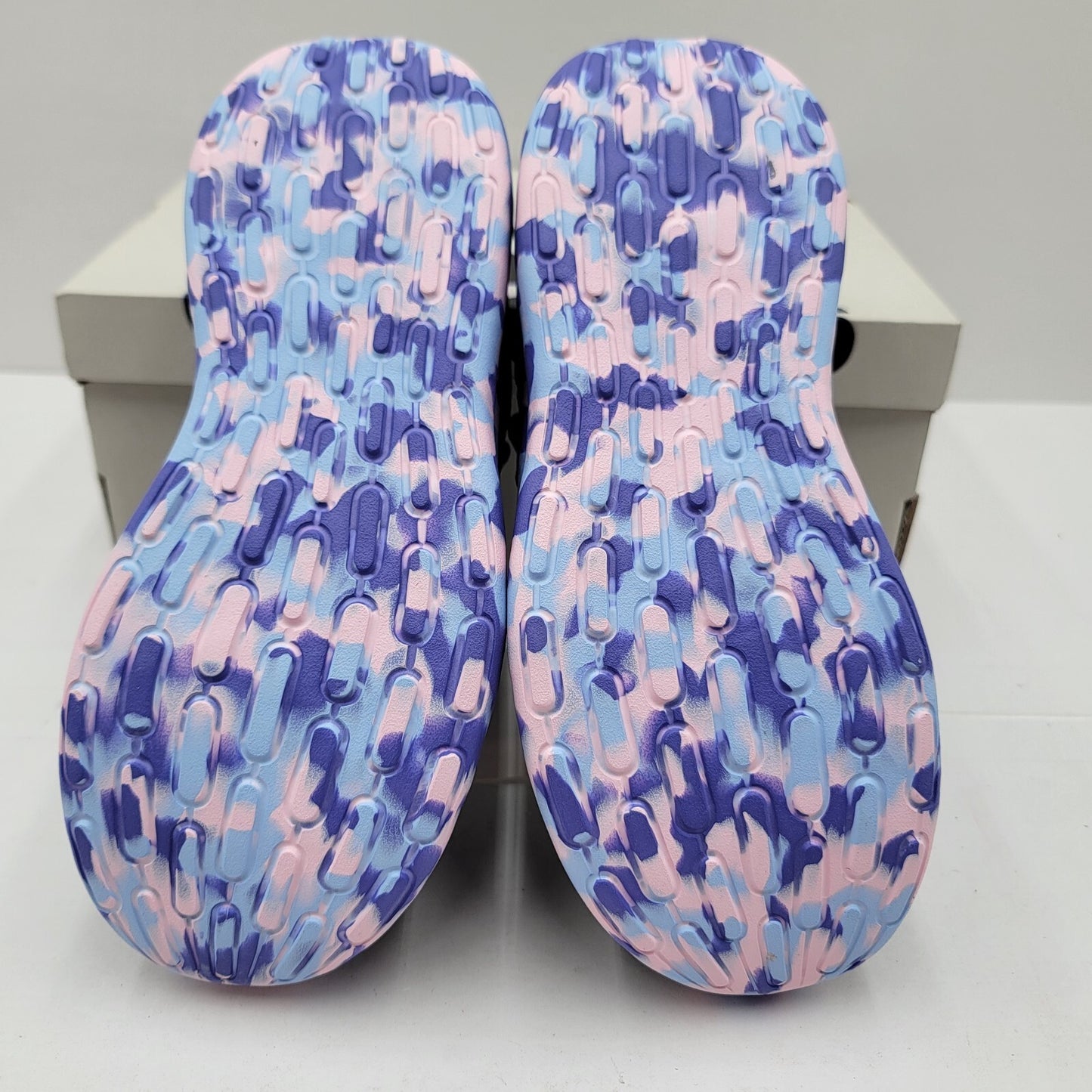 Adidas Kids Sz 3 Lite Racer Adapt 7 Running Slip On Tie Dye Blue Purple Sneaker5
