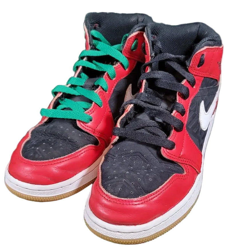 Nike Air Jordan 1 Mid SE GS 'Christmas'  Sz 5Y DQ84180060