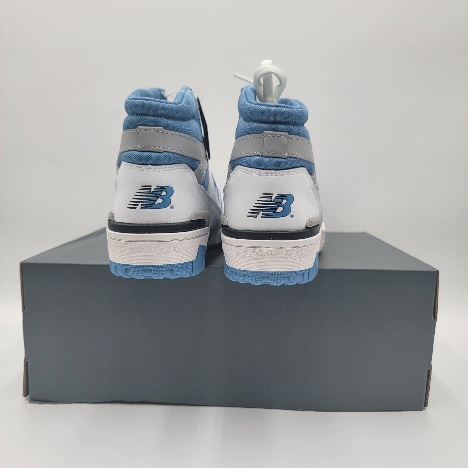 New Balance 650R BB650RCK Mens White/Blue Leather High Top Sz 10.5 New in Box3