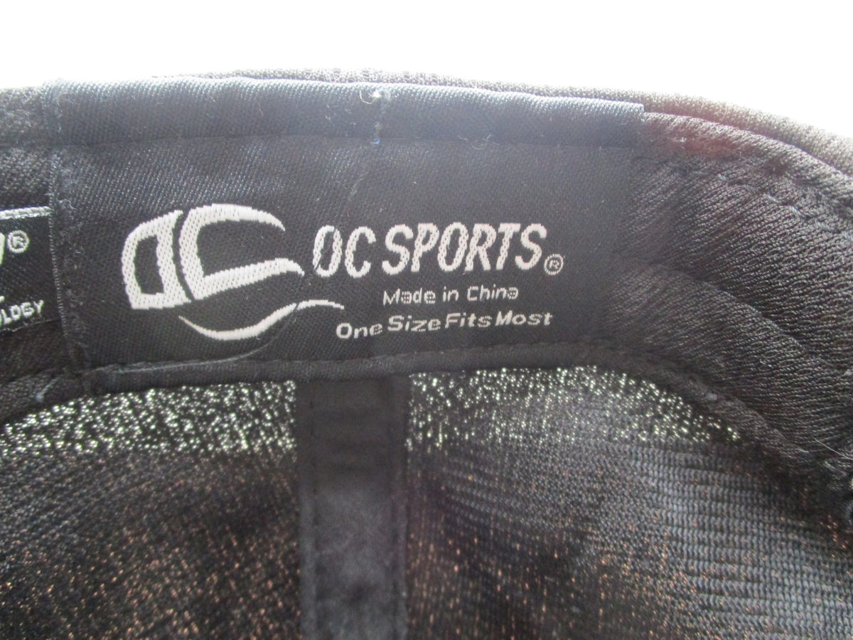 Big Reds PH Hat Cap Strap Back One Size Black Red Mesh Logo OC Sports Mens14