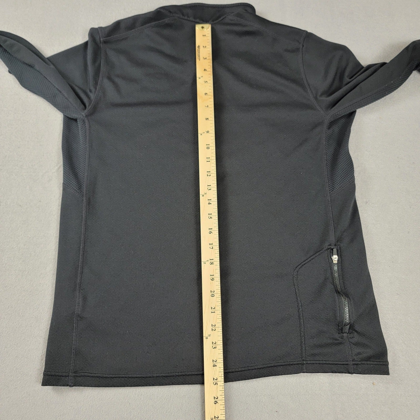 Nike Men’s 1/2 Zip DriFit Gray 453467010 Mens Sz L