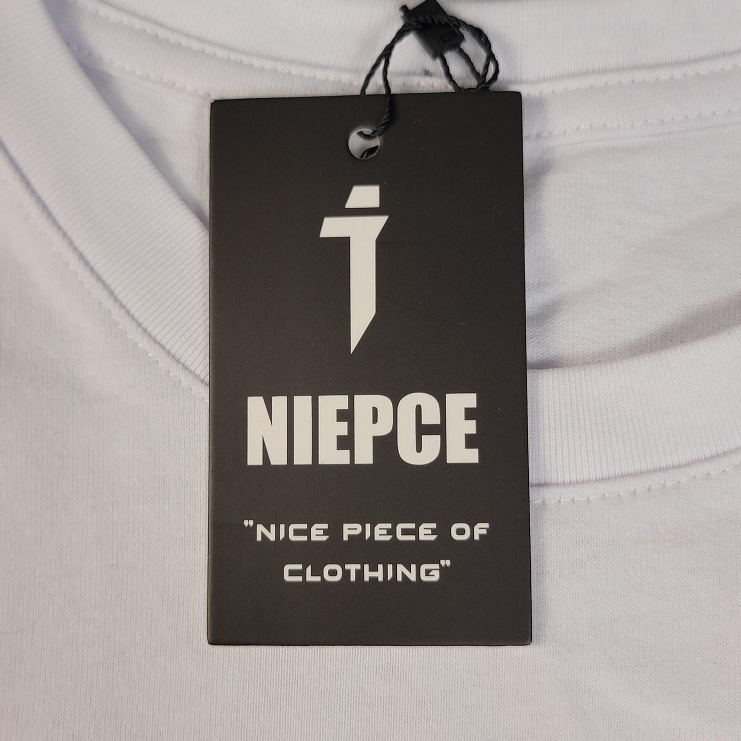 NIEPCE Shirt Large White Japanese Kanji Graphic Anime Tee New With Tags